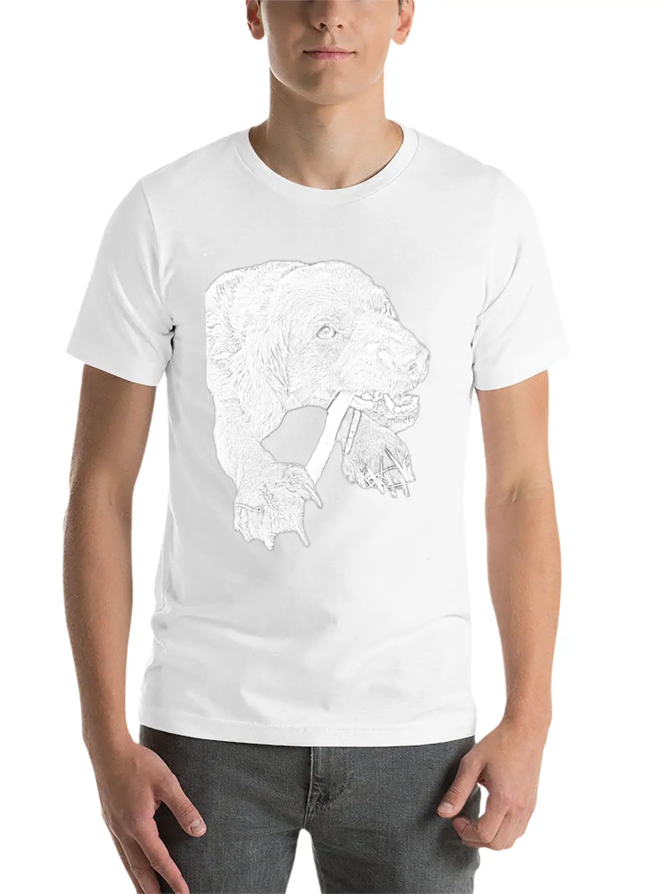Dog Stylish Everyday T-Shirt – Unisex Basic Cotton Tee