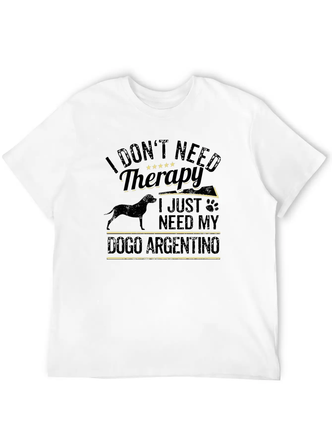 Dogo Argentino Dog Owner Dog Gift Idea Basic Graphic T-Shirt – Daily Comfort In Soft Cotton