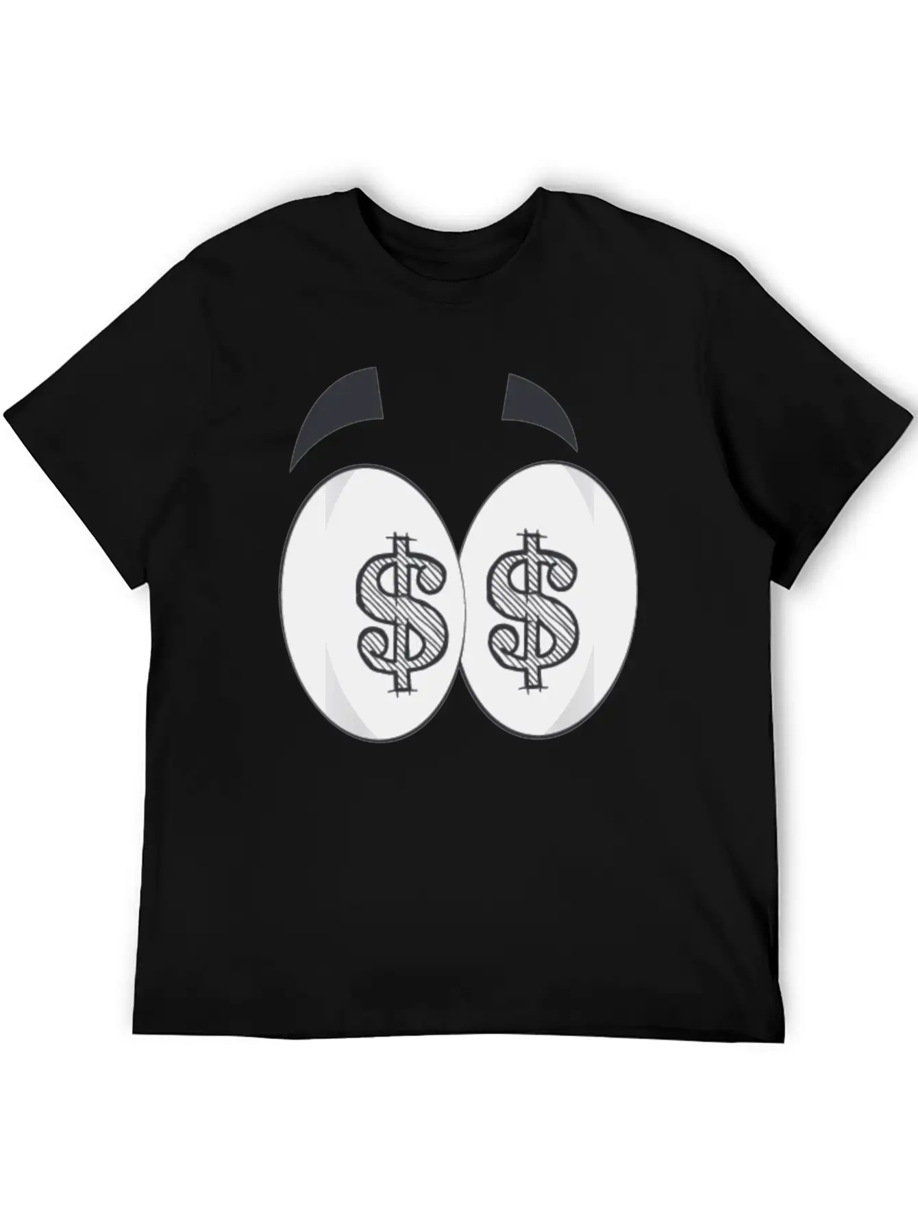 $$ Dollars Relaxed Everyday Tee – Lightweight And Durable Cotton