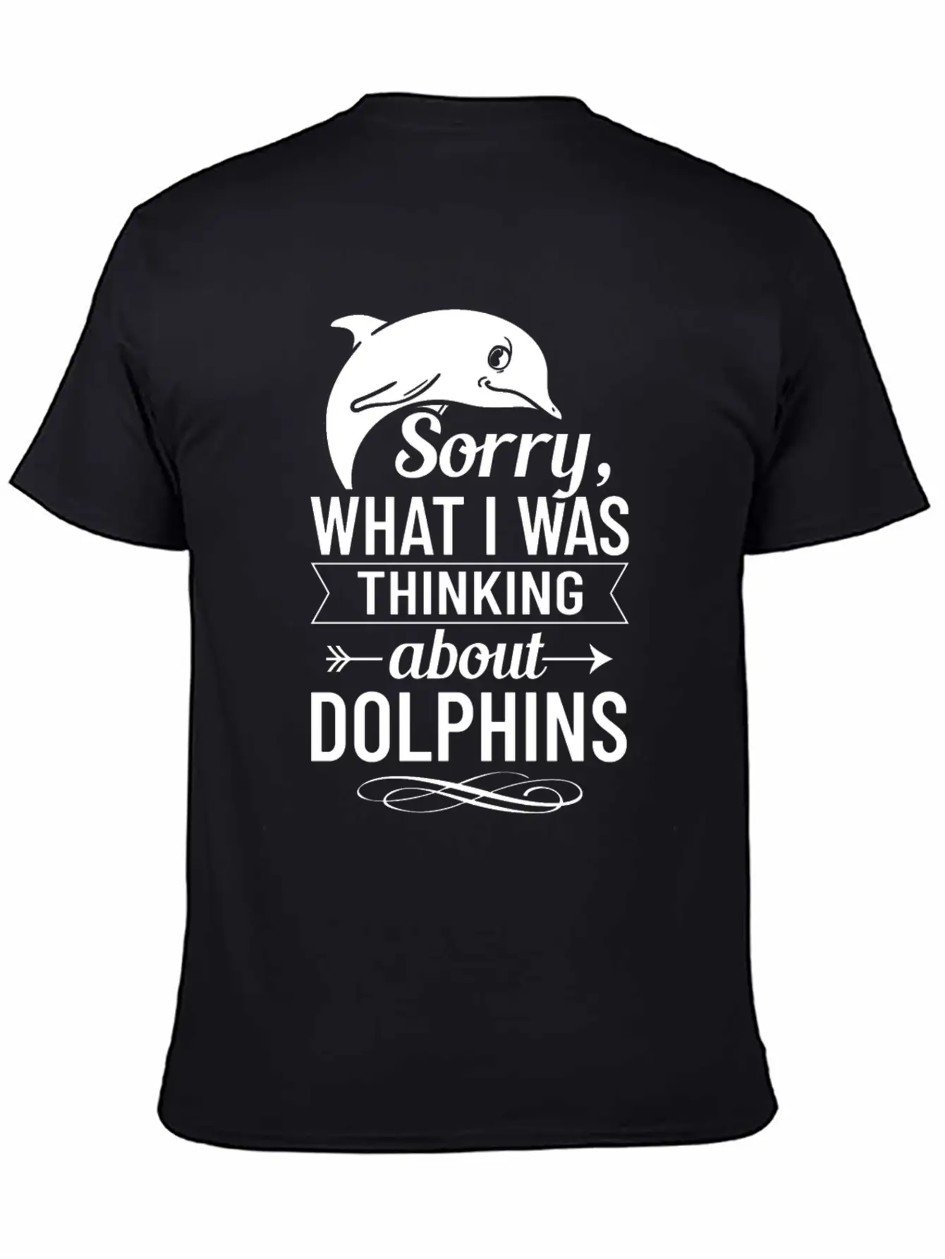 Dolphin Trainer Animal Lover Funny Cute Stylish Everyday T-Shirt – Unisex Basic Cotton Tee