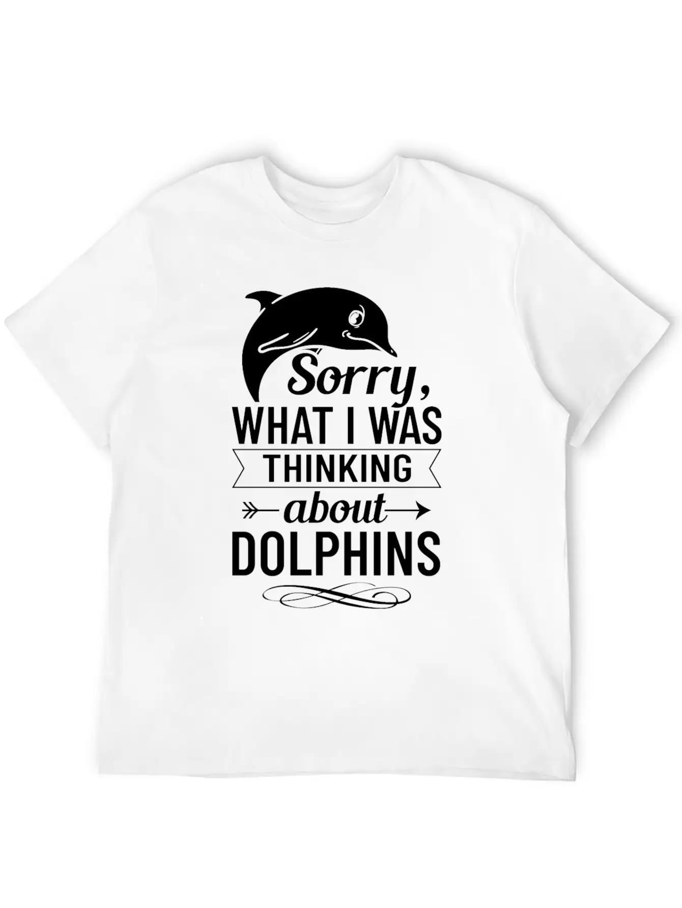 Dolphin Trainer Animal Lover Funny Cute Stylish Everyday T-Shirt – Unisex Basic Cotton Tee