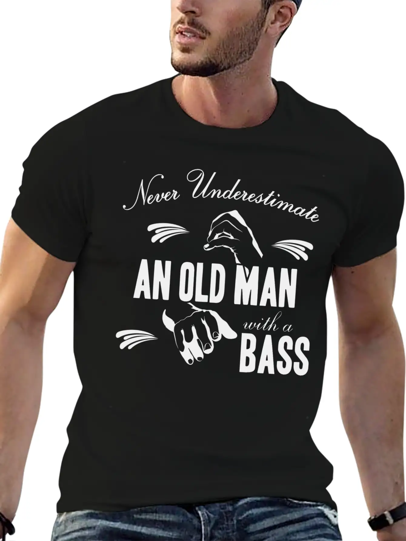 Double Bass Stylish Everyday T-Shirt – Unisex Basic Cotton Tee