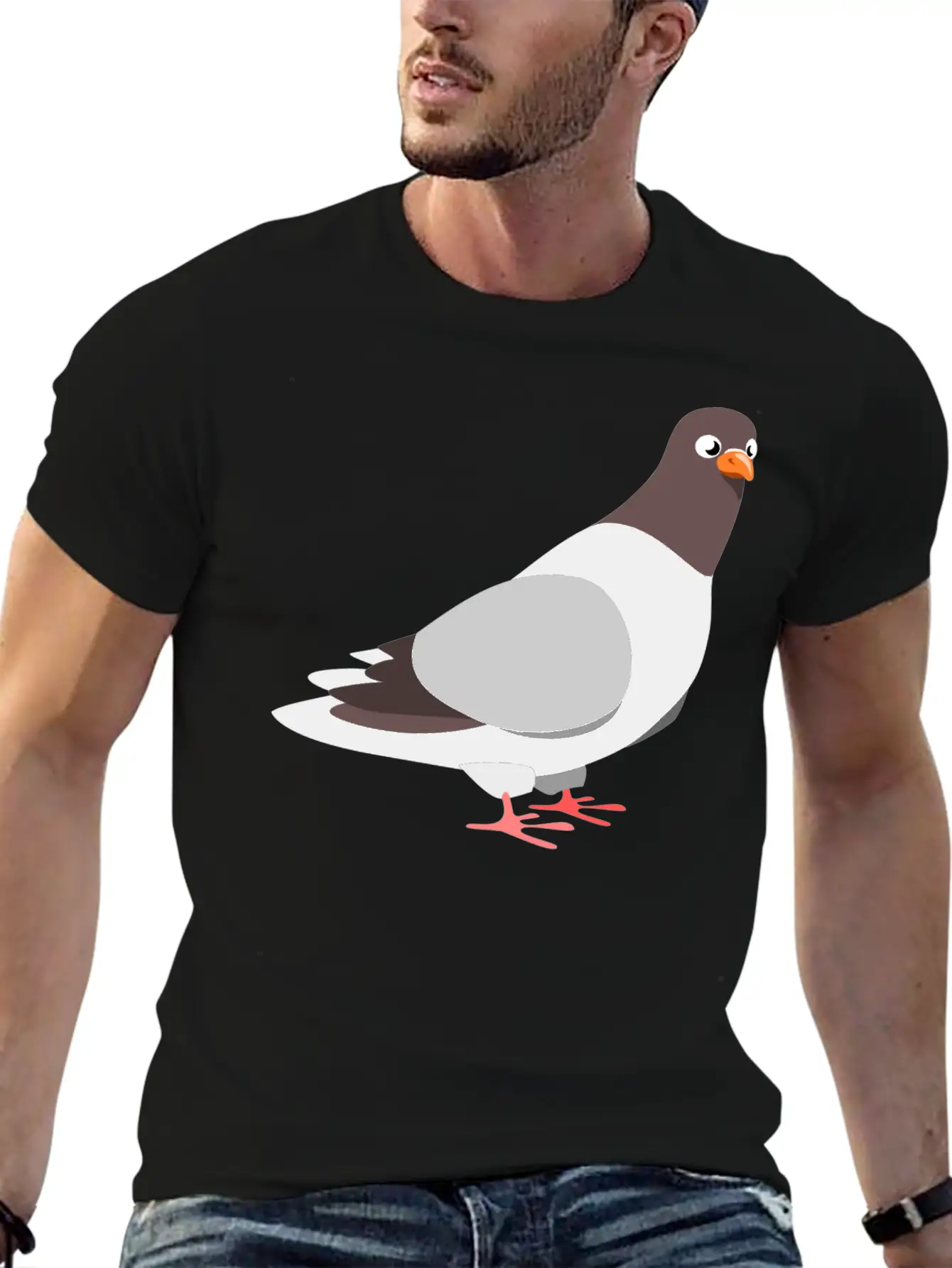 Dove163 Casual Graphic T-Shirt – Simple And Comfortable Daily Wear