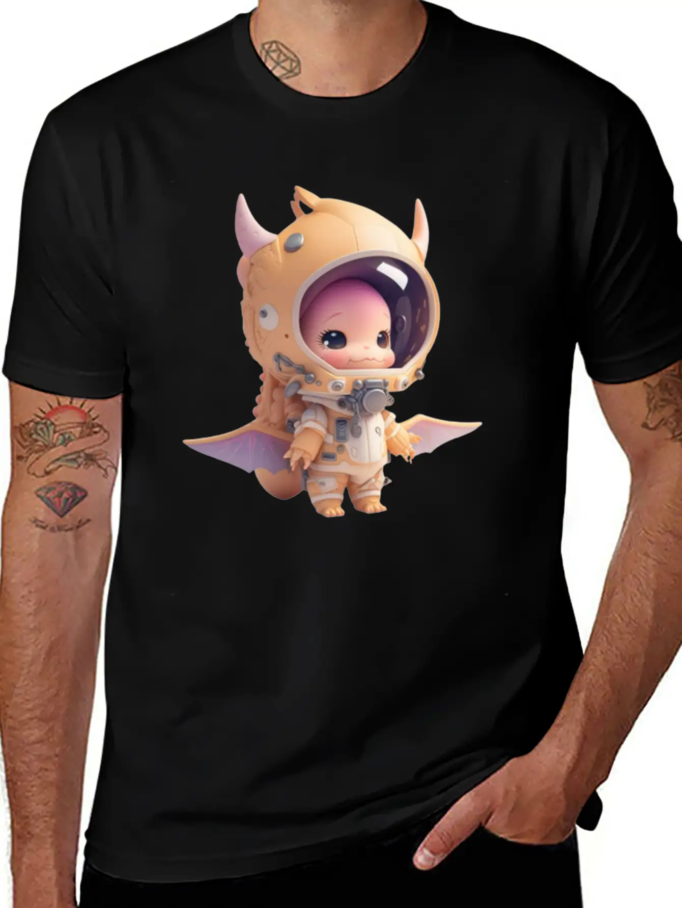 Dragon Basic Graphic T-Shirt – Daily Comfort In Soft Cotton