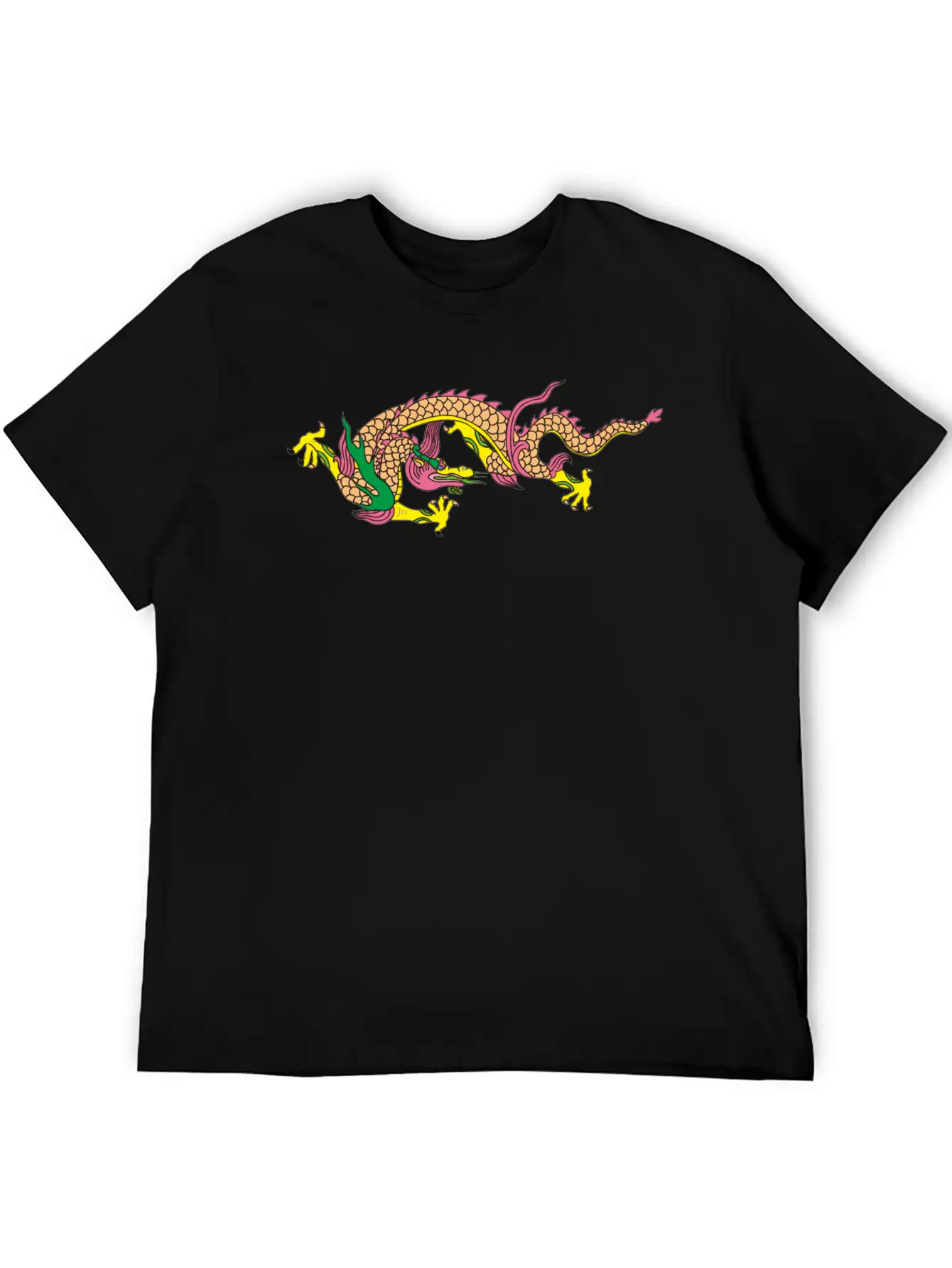 Dragon Chinese Style Stylish Everyday T-Shirt – Unisex Basic Cotton Tee