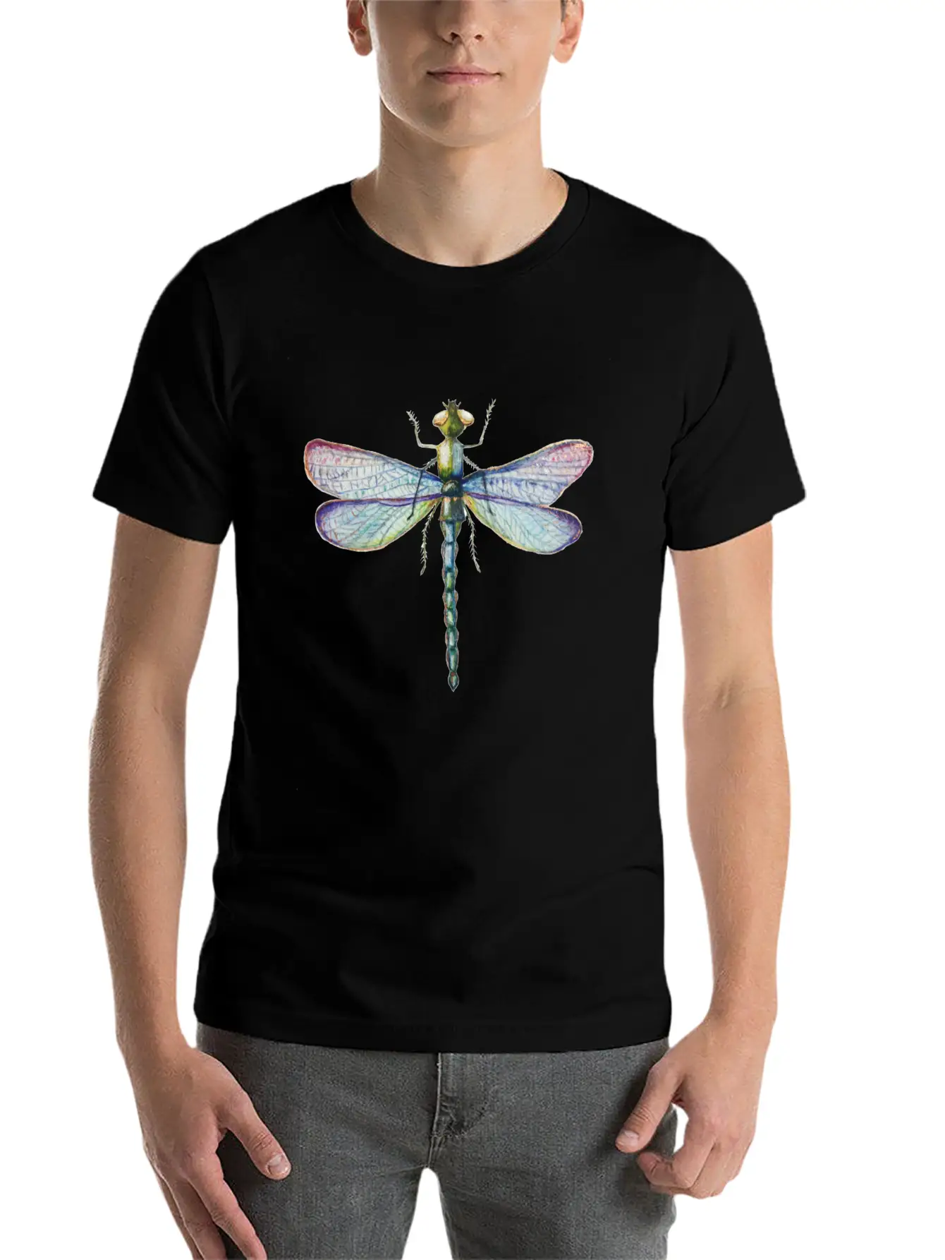 Dragonfly Stylish Everyday T-Shirt – Unisex Basic Cotton Tee