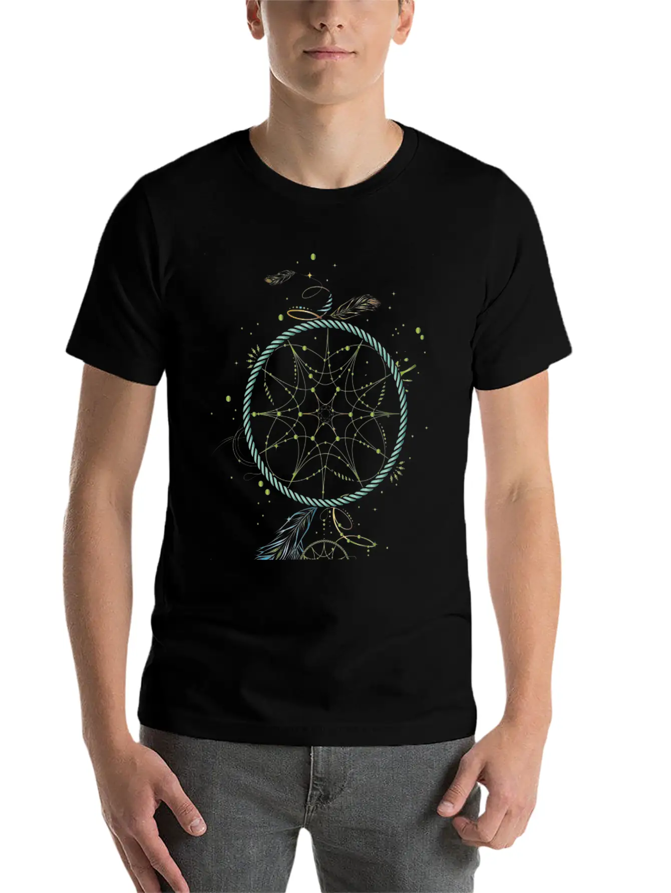 Dreamcatcher Basic Graphic T-Shirt – Daily Comfort In Soft Cotton