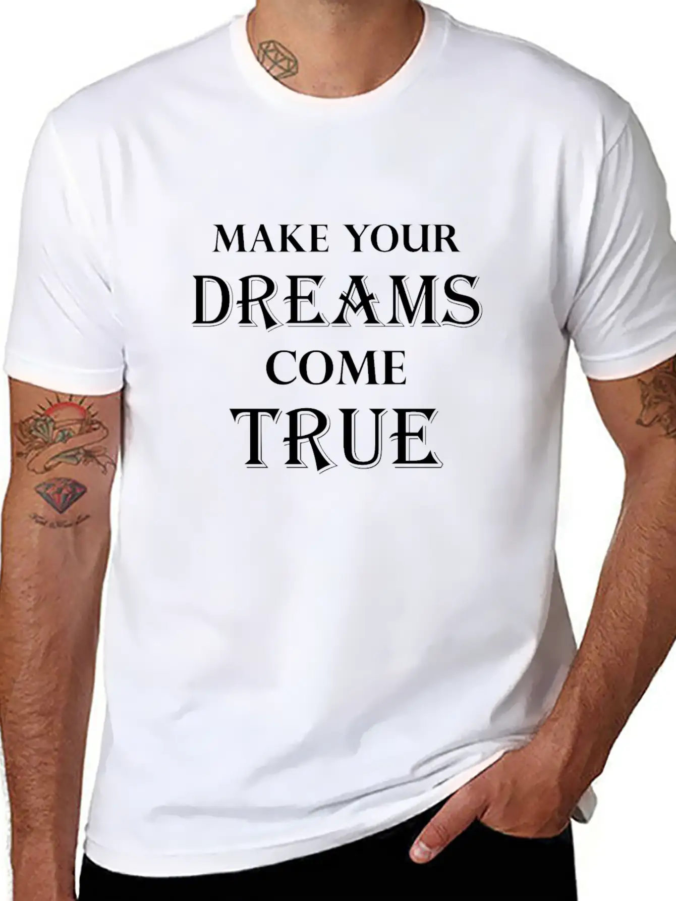 Dreamer Stylish Everyday T-Shirt – Unisex Basic Cotton Tee