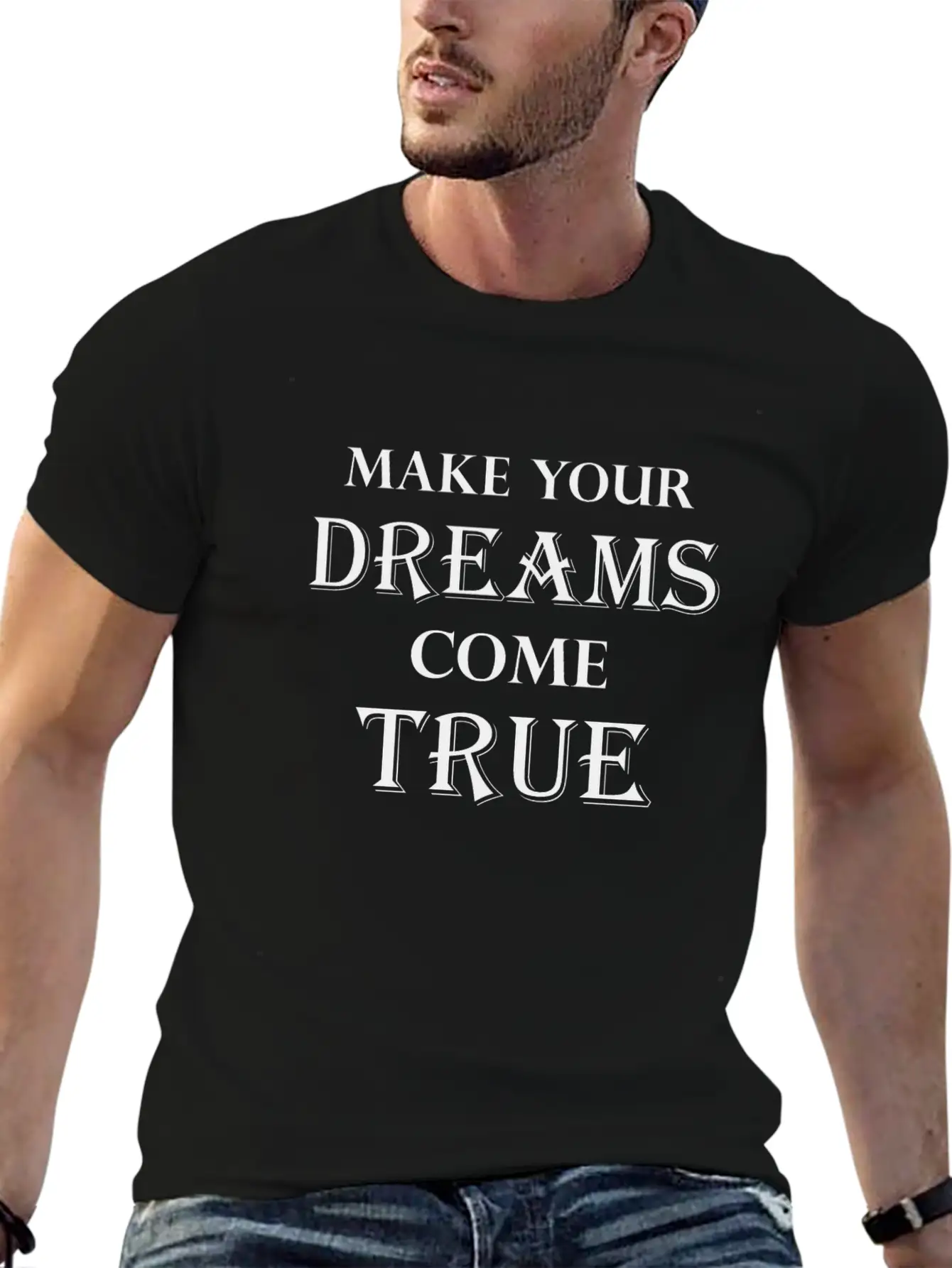 Dreamer Stylish Everyday T-Shirt – Unisex Basic Cotton Tee