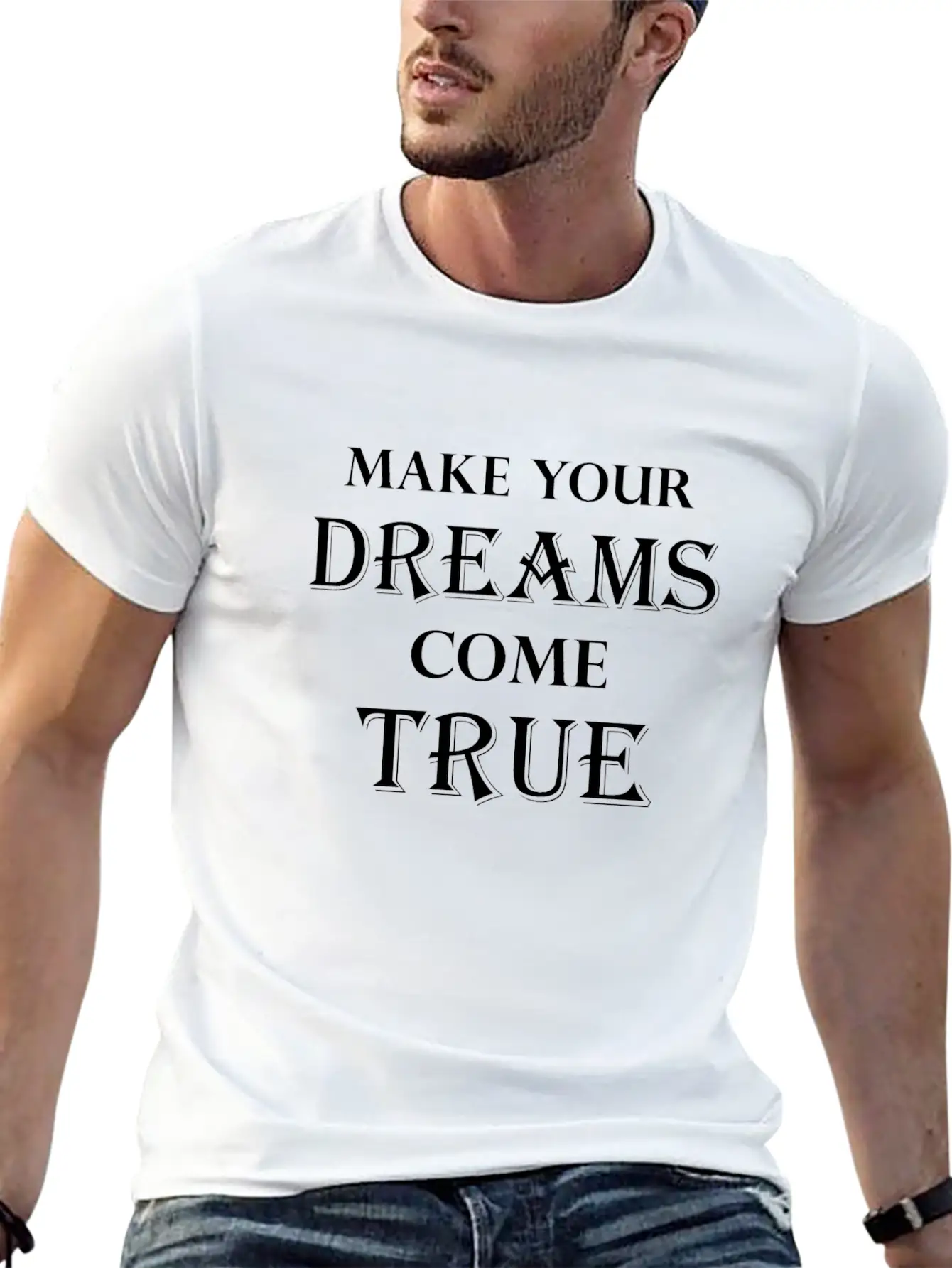 Dreamer Stylish Everyday T-Shirt – Unisex Basic Cotton Tee