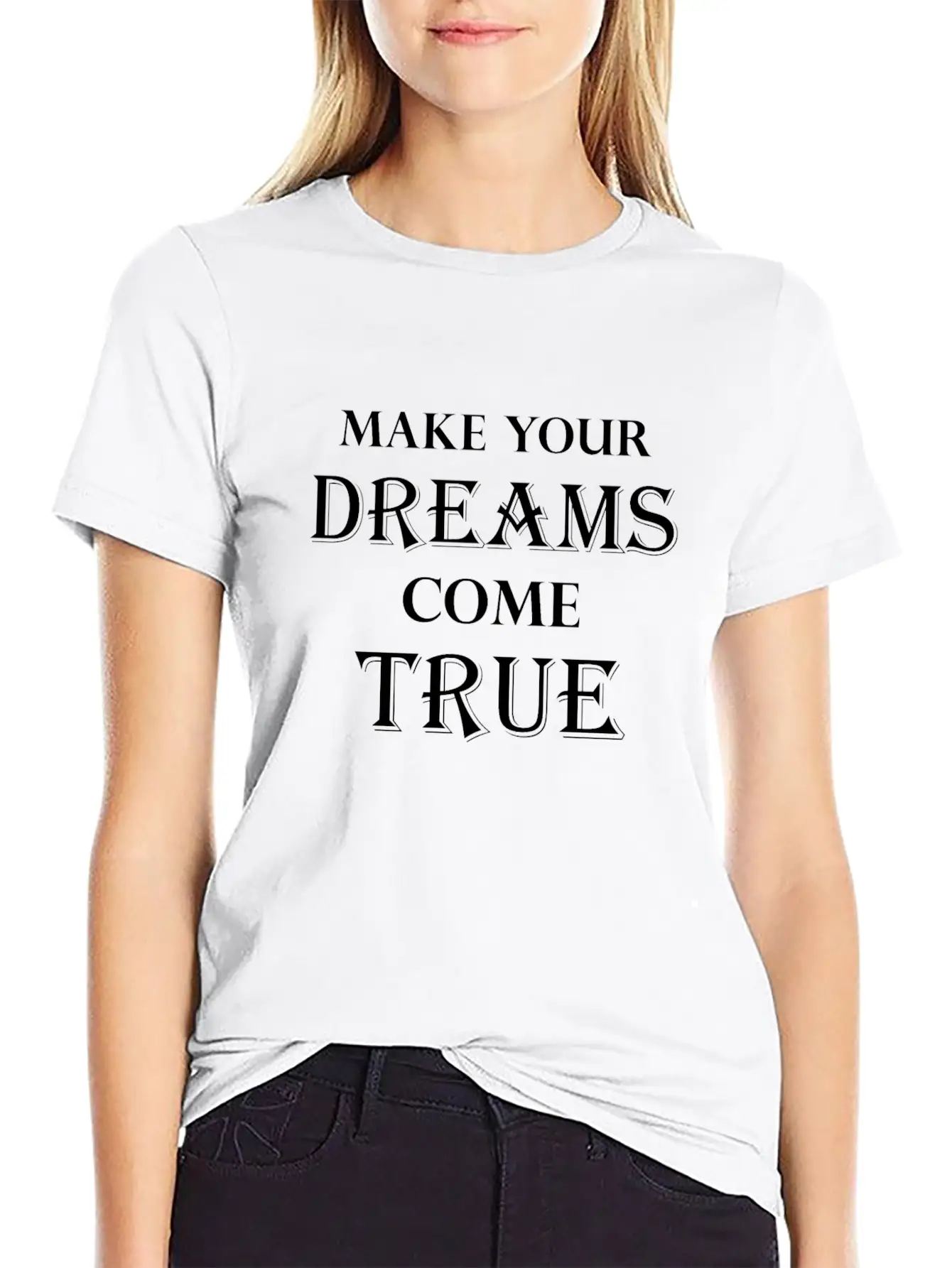 Dreamer Stylish Everyday T-Shirt – Unisex Basic Cotton Tee