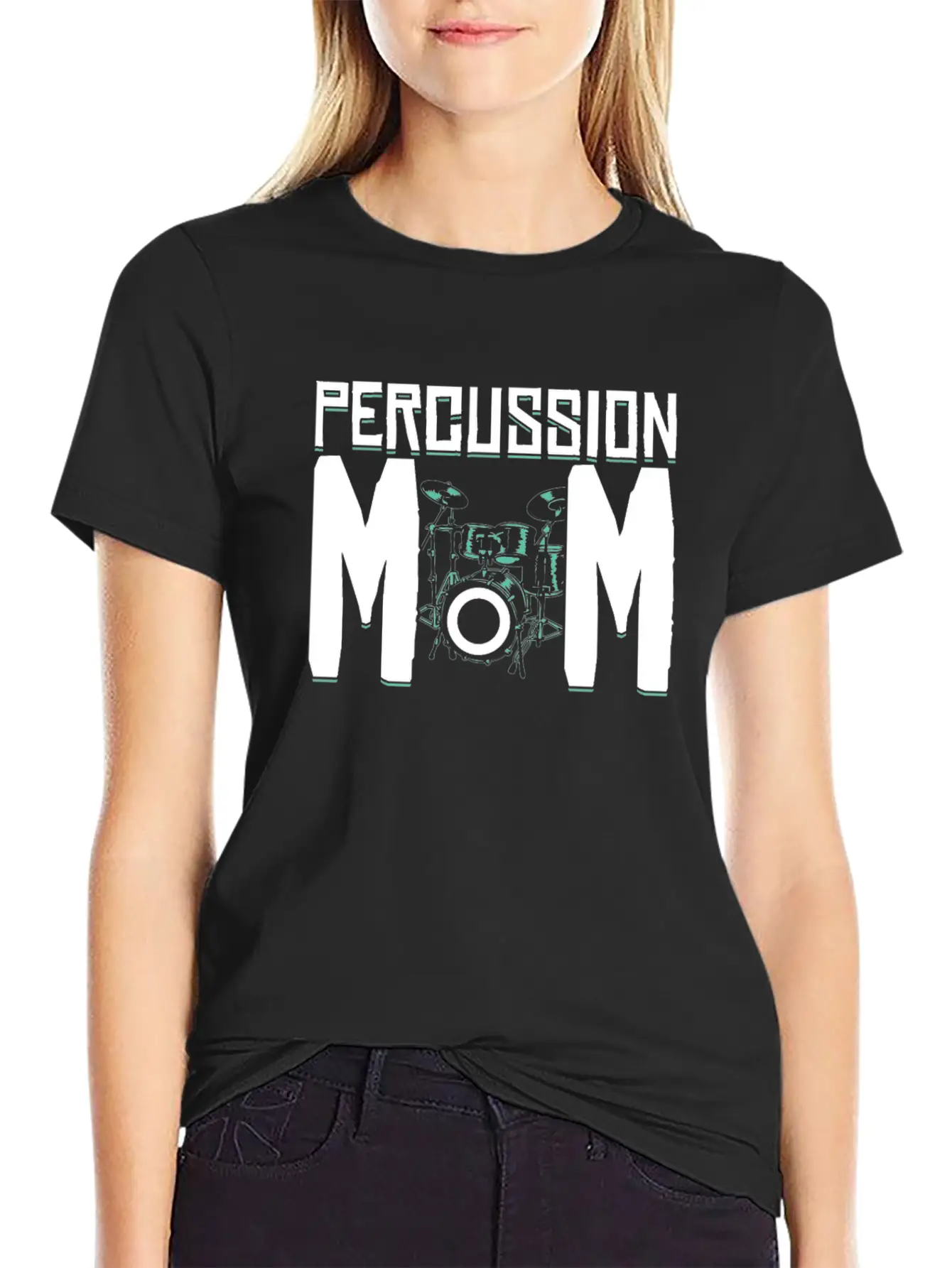 Drummer T Shirts Lightweight Cotton T-Shirt – Daily Comfort Graphic Shirt