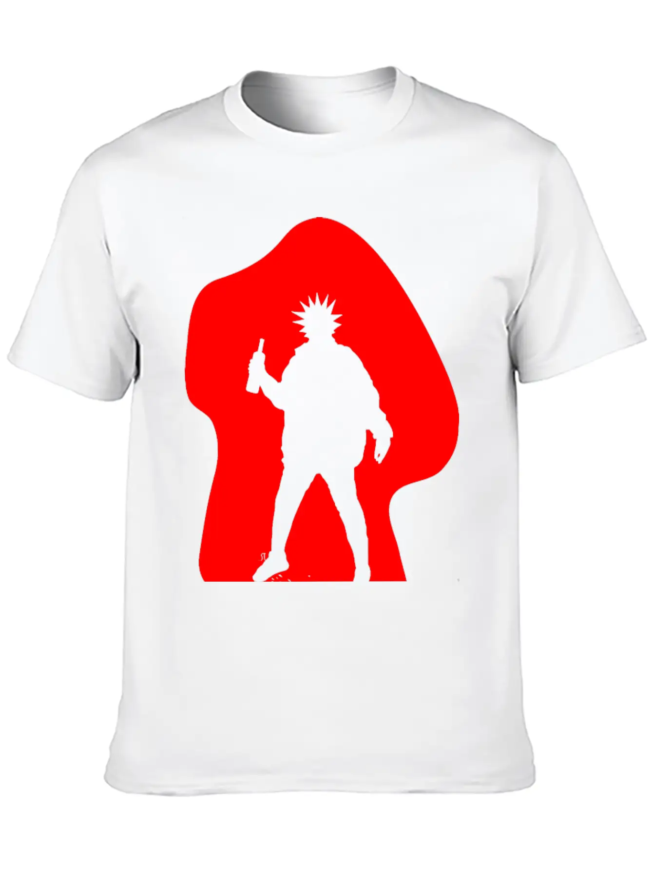 Drunker Street Punk Red Stylish Everyday T-Shirt – Unisex Basic Cotton Tee