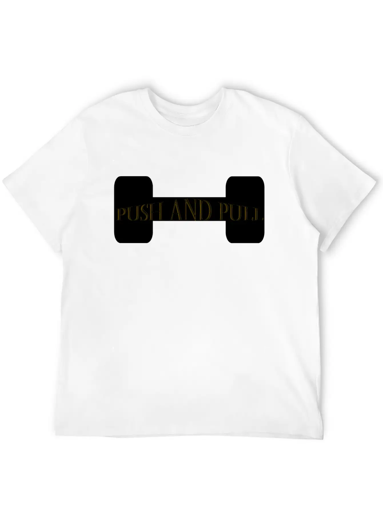 DUMBBELL Stylish Everyday T-Shirt – Unisex Basic Cotton Tee