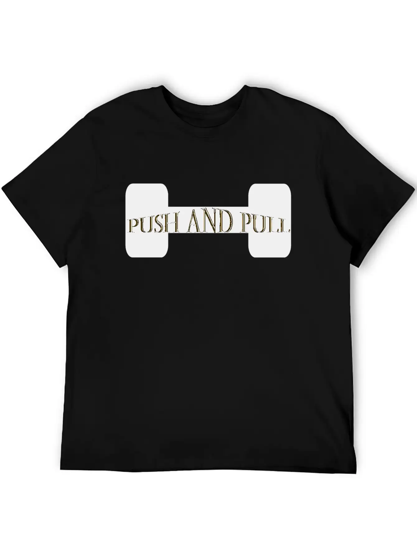 DUMBBELL Stylish Everyday T-Shirt – Unisex Basic Cotton Tee