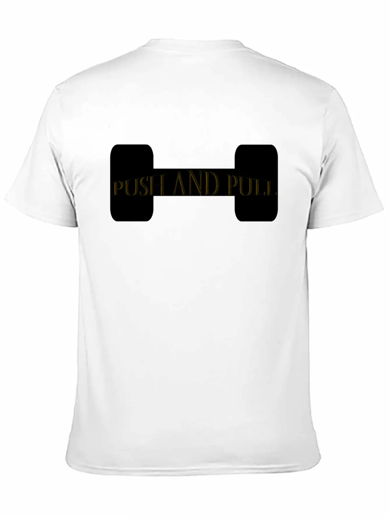 DUMBBELL Stylish Everyday T-Shirt – Unisex Basic Cotton Tee