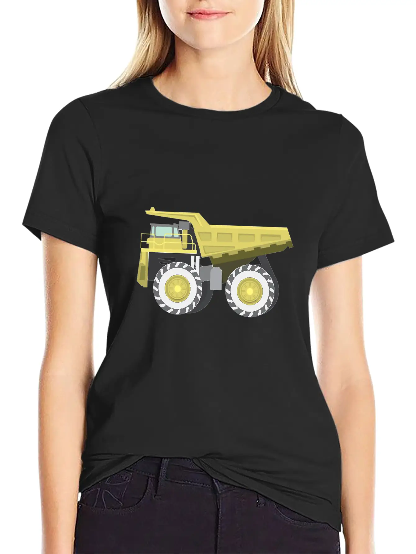 Dump Truck Stylish Everyday T-Shirt – Unisex Basic Cotton Tee
