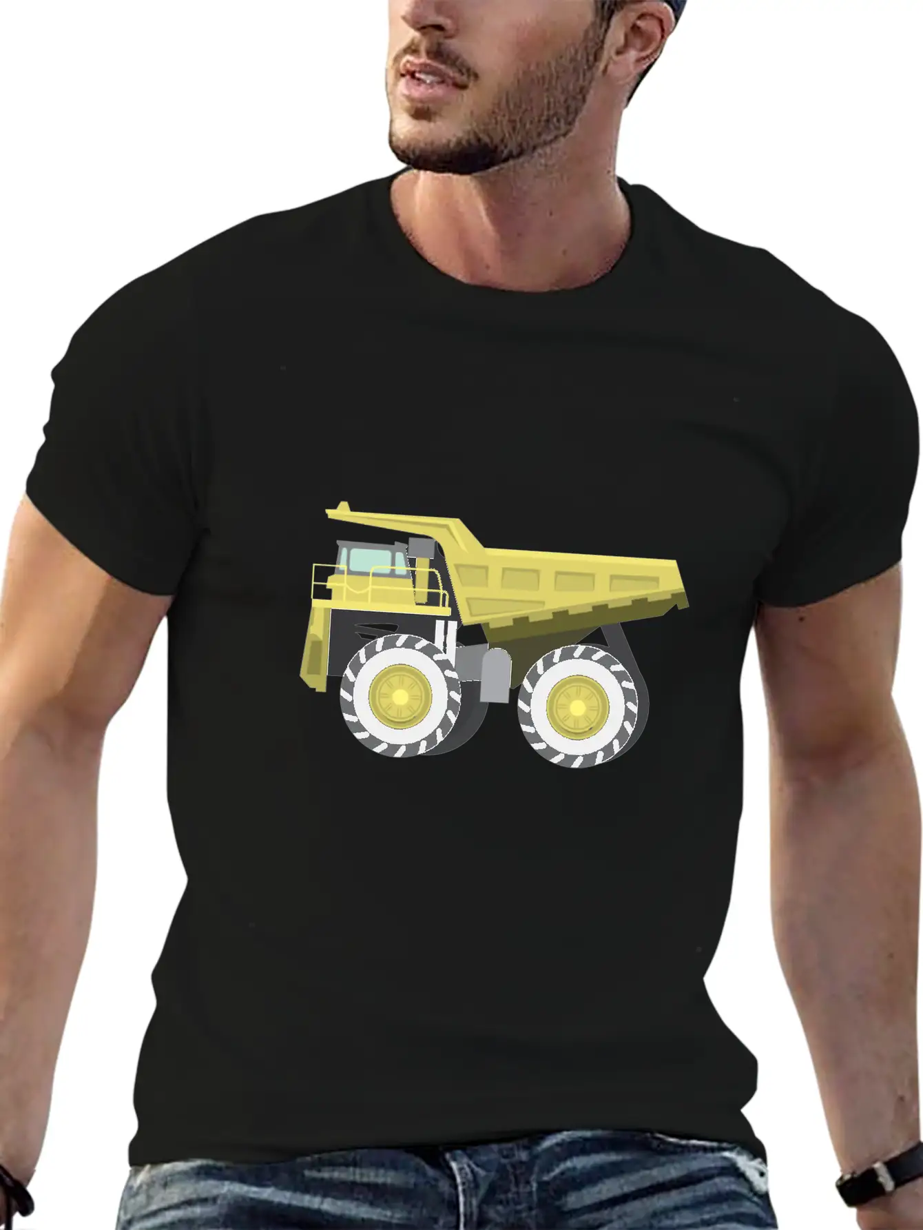 Dump Truck Stylish Everyday T-Shirt – Unisex Basic Cotton Tee