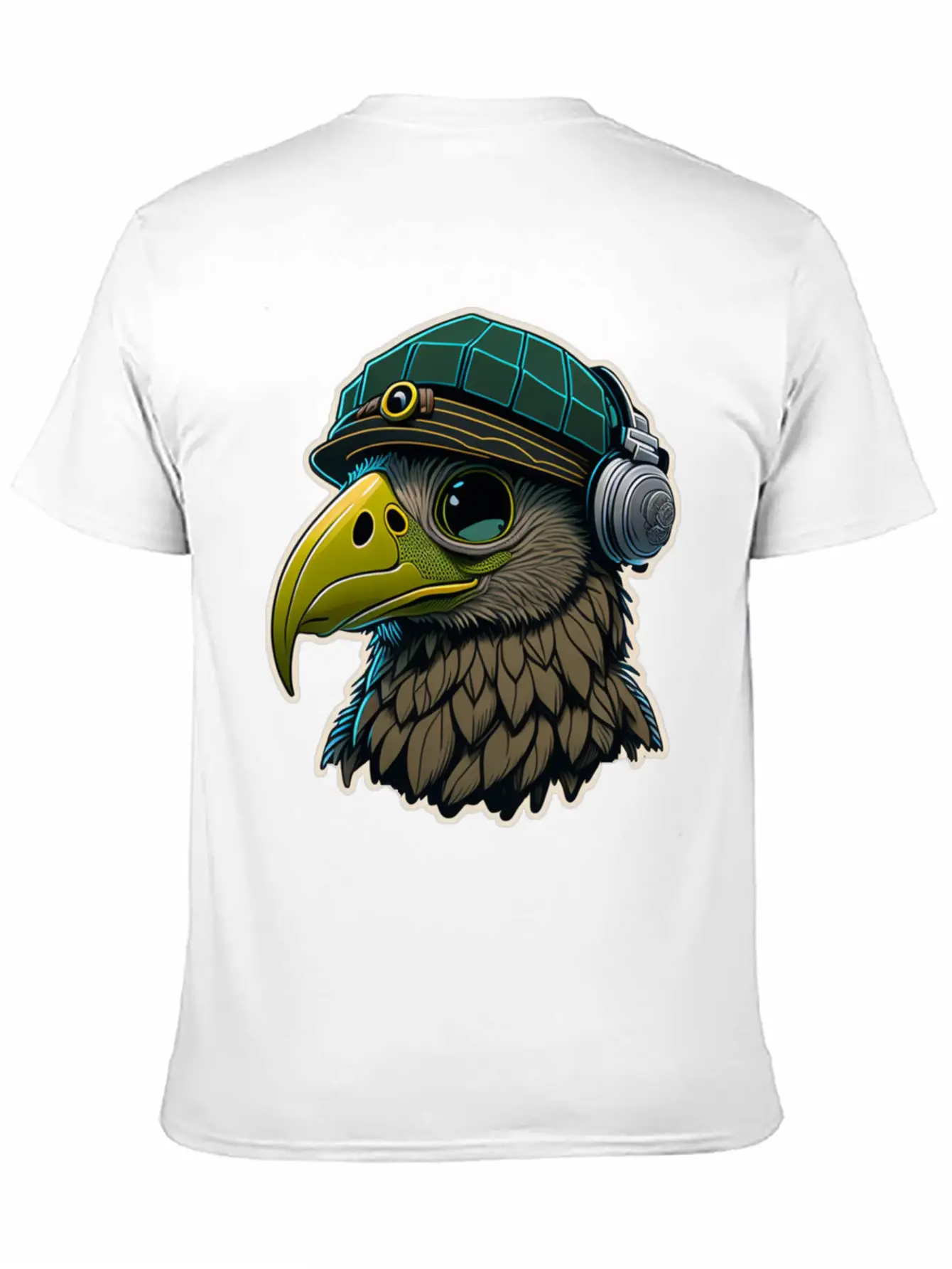 Eagle Vector Design Essential Cotton Tee For Daily Outfits – Unisex Style