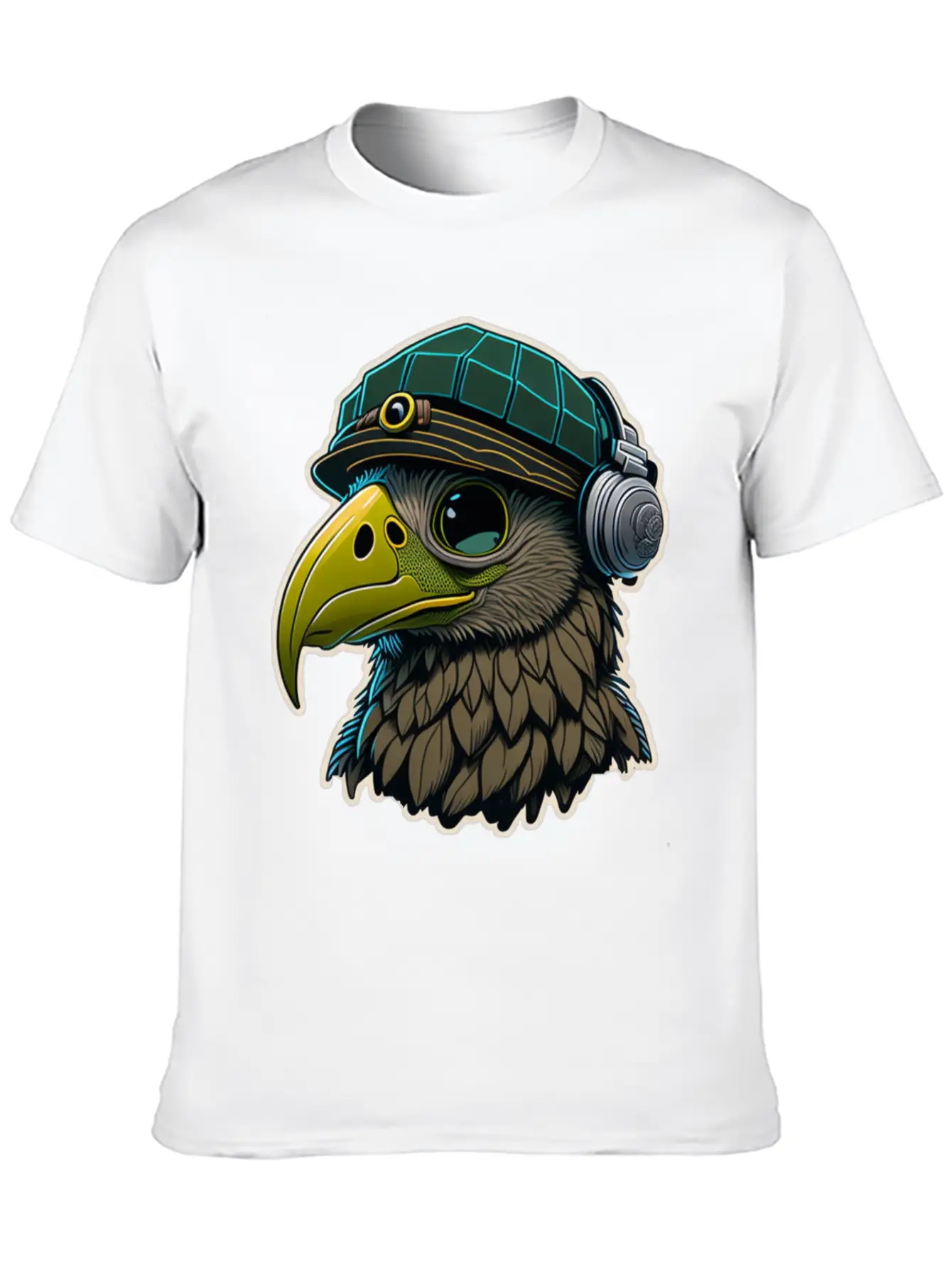 Eagle Vector Design Essential Cotton Tee For Daily Outfits – Unisex Style