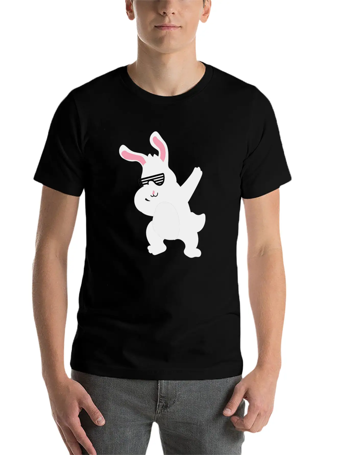 Easter Bunny Gift Spring Saying Unisex Cotton Tee – Relaxed Fit For Any Occasion