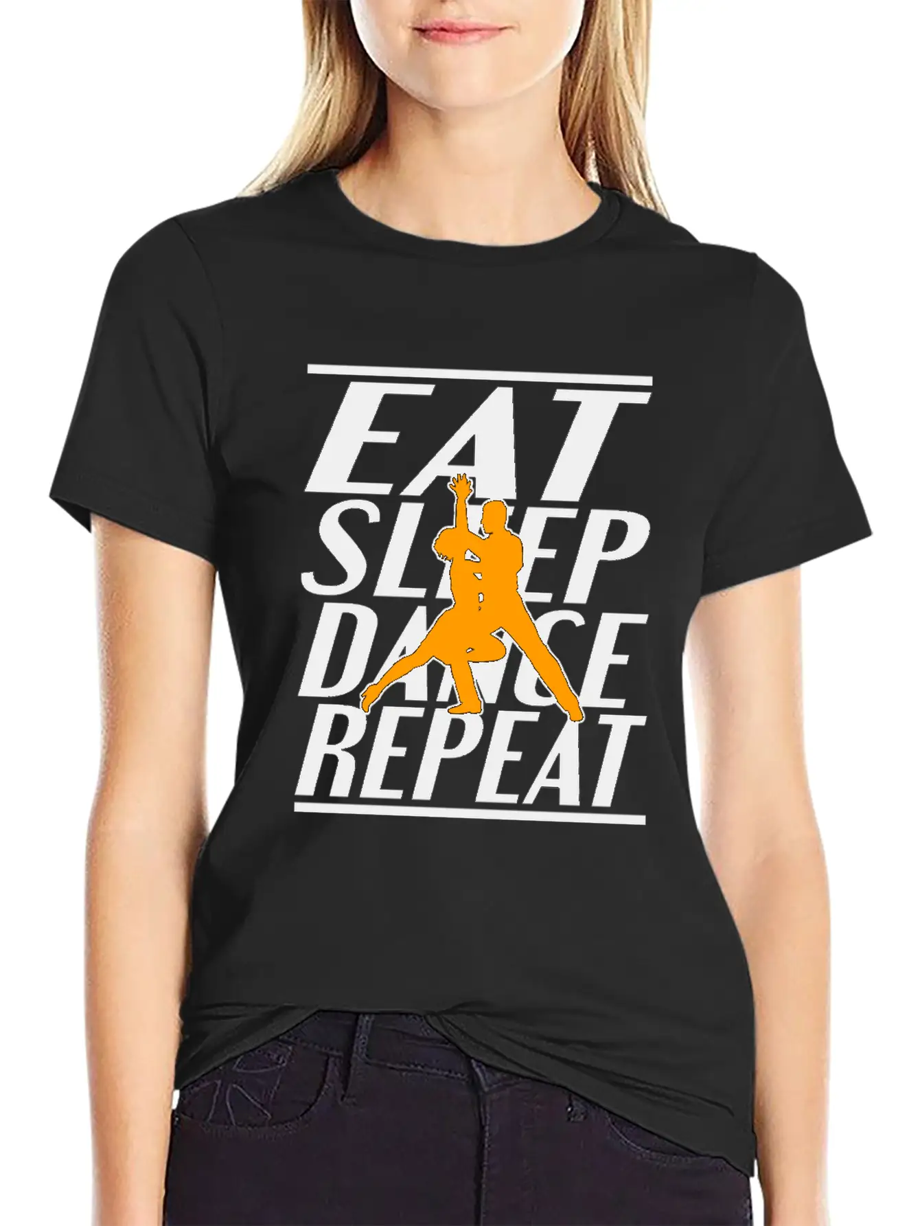 Eat Sleep Dance Basic Graphic T-Shirt – Daily Comfort In Soft Cotton
