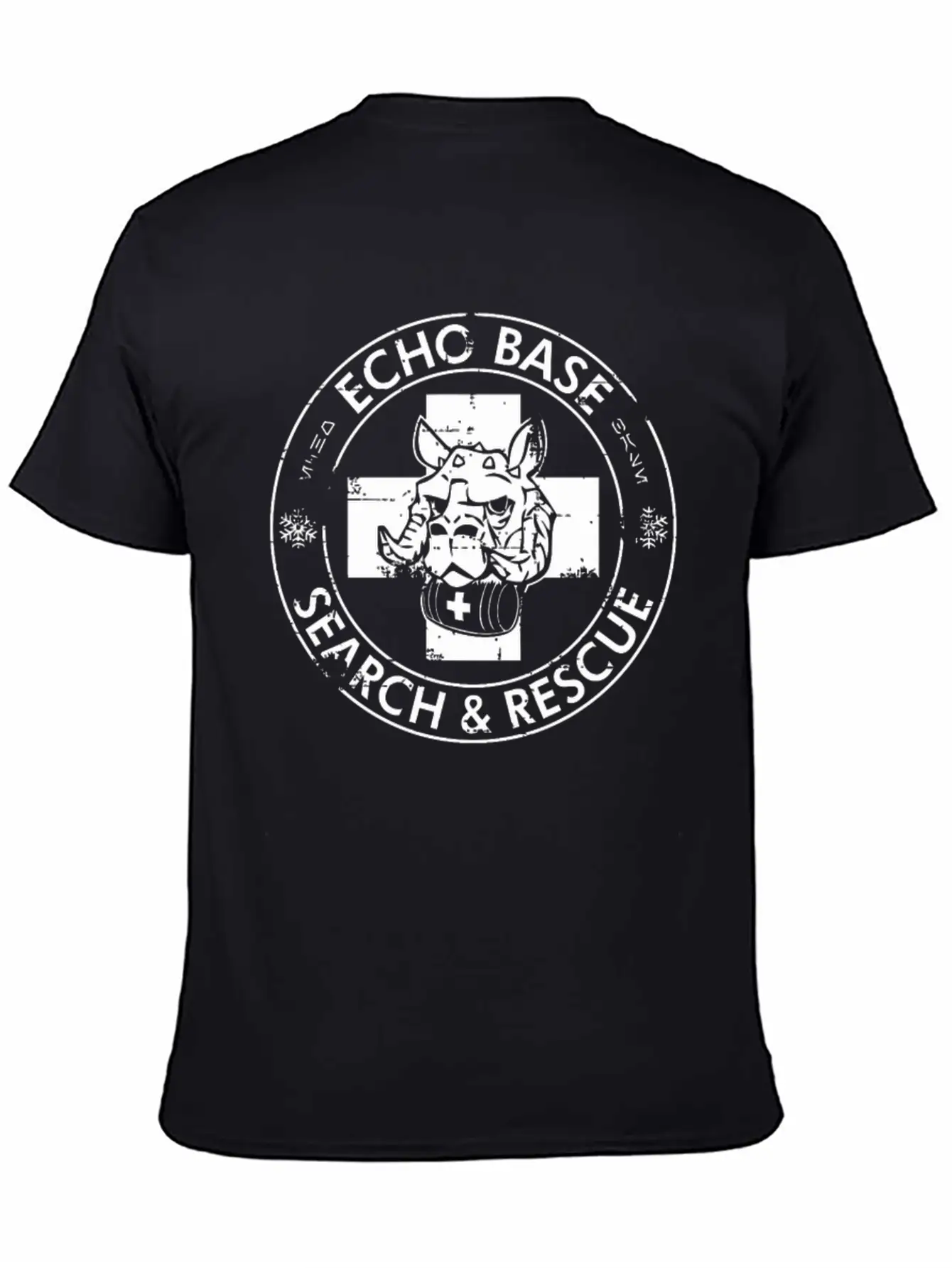 Echo Base Search And Rescue Lightweight Cotton T-Shirt – Daily Comfort Graphic Shirt