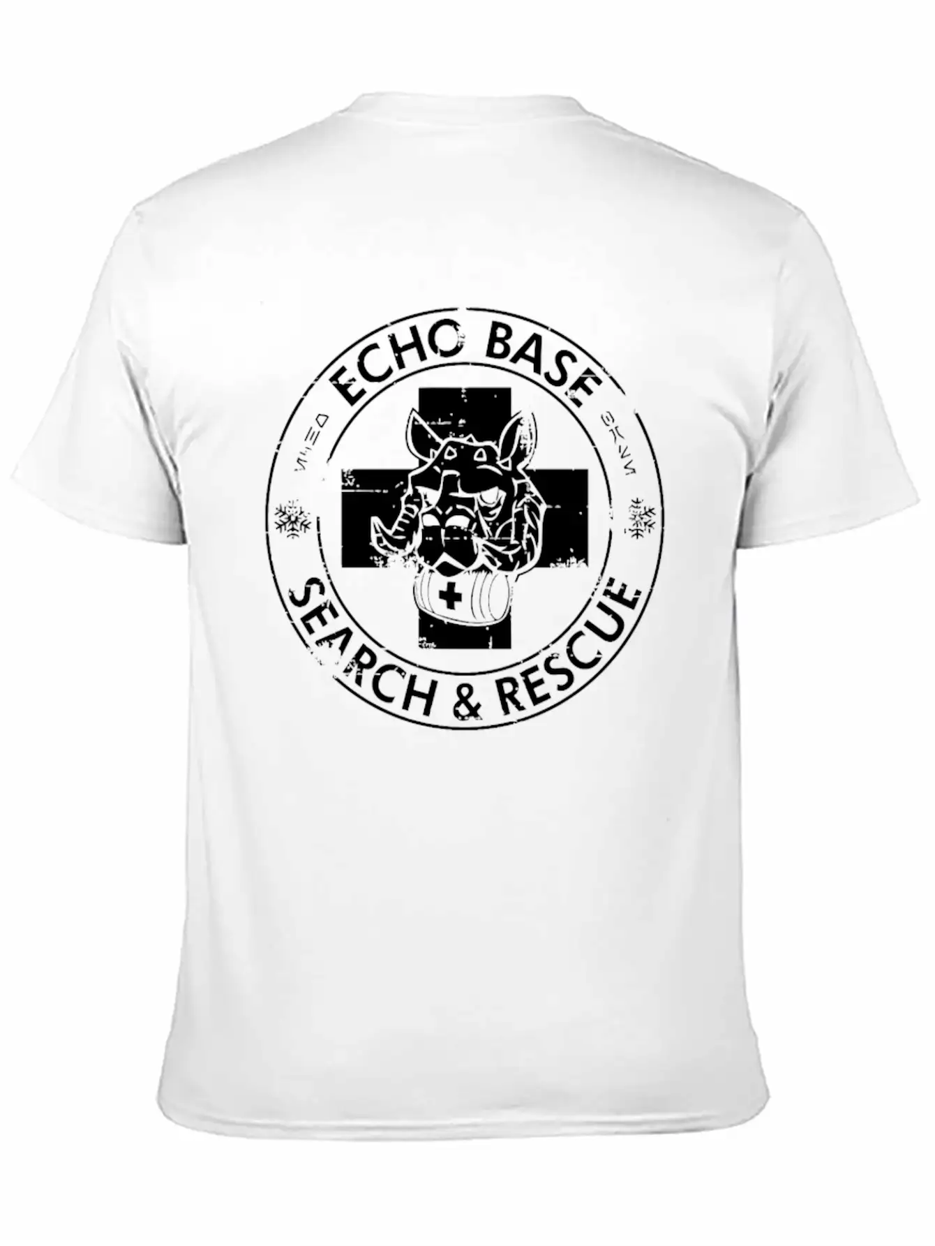 Echo Base Search And Rescue Lightweight Cotton T-Shirt – Daily Comfort Graphic Shirt