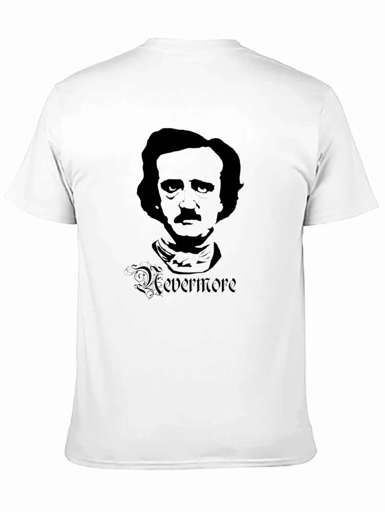 Edgar Alan Poe Basic Graphic T-Shirt – Daily Comfort In Soft Cotton
