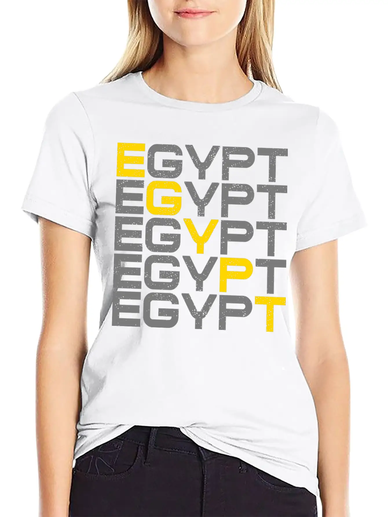 Egypt Typography Stylish Everyday T-Shirt – Unisex Basic Cotton Tee