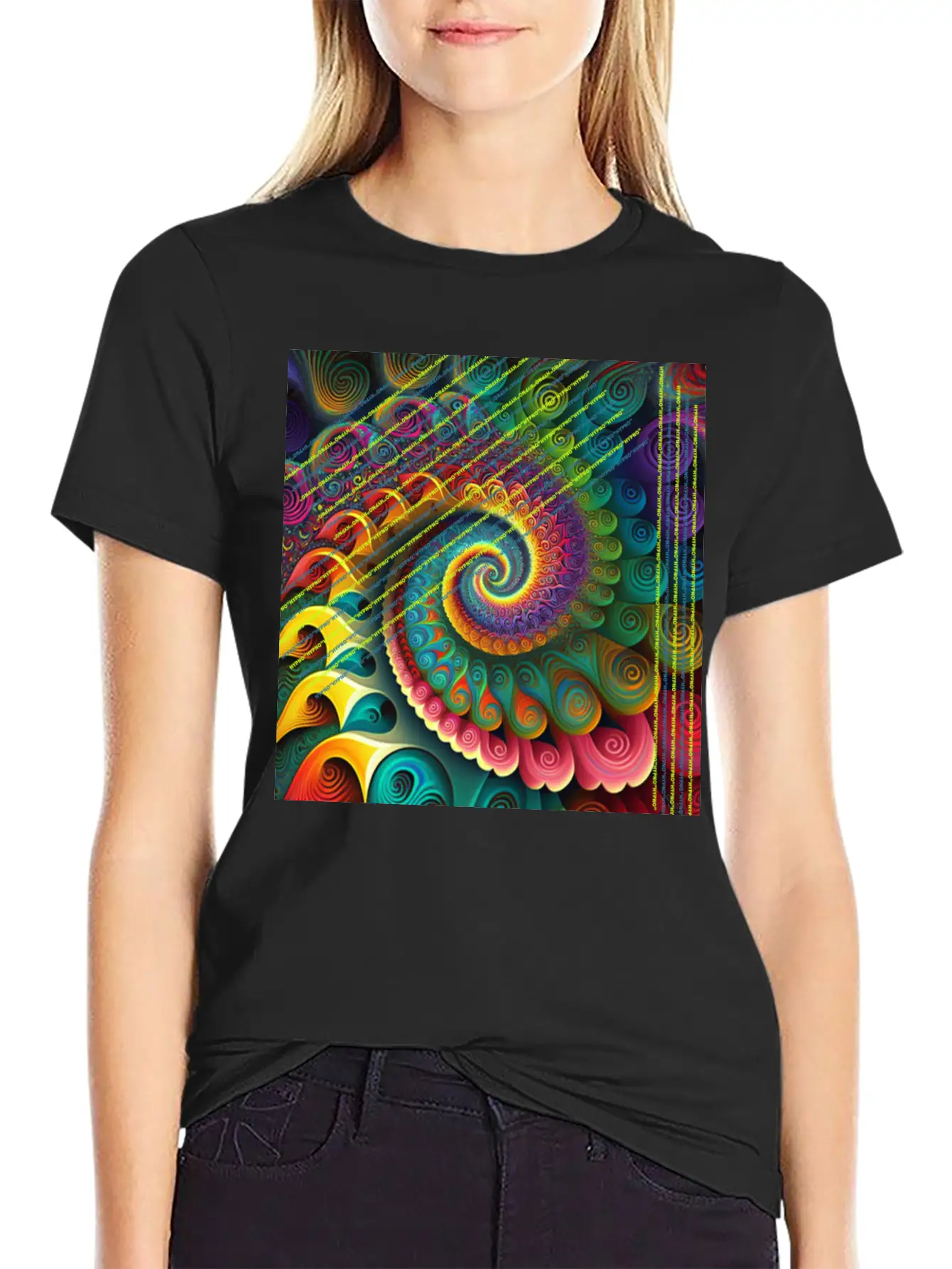 Electric Dreams Basic Graphic T-Shirt – Daily Comfort In Soft Cotton
