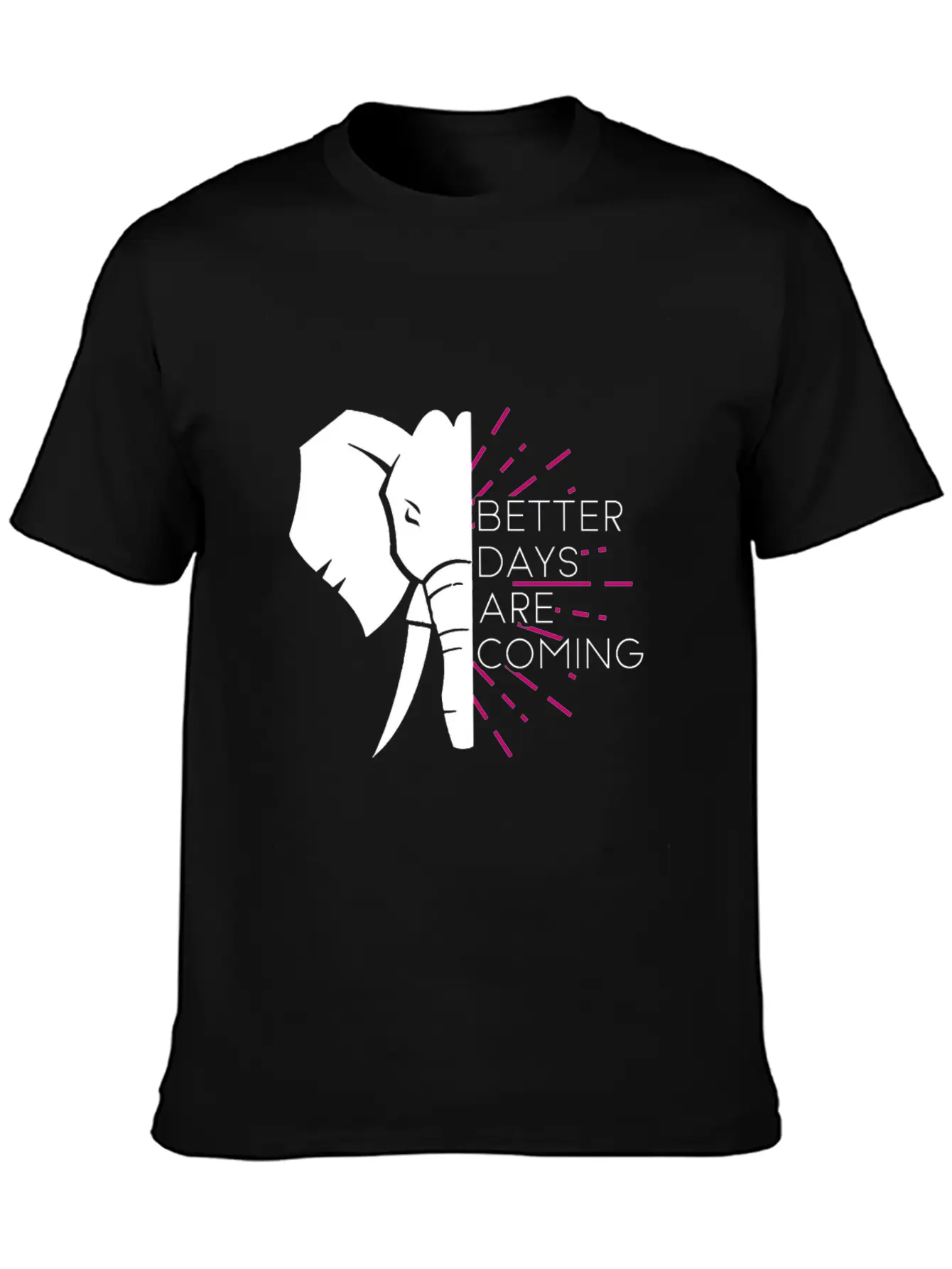 Elefants Are Elefantastic Stylish Everyday T-Shirt – Unisex Basic Cotton Tee