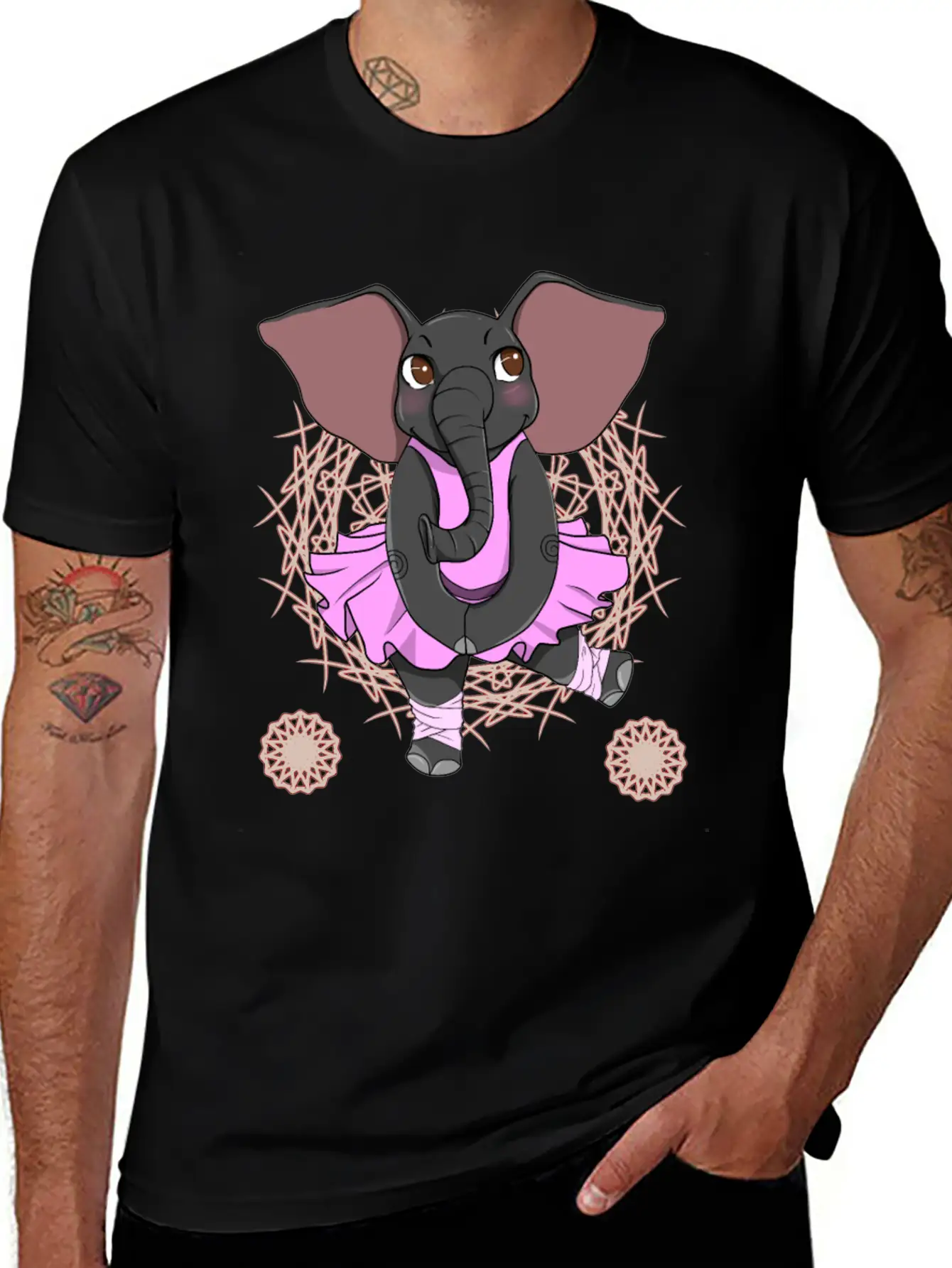 Elephant Basic Graphic T-Shirt – Daily Comfort In Soft Cotton