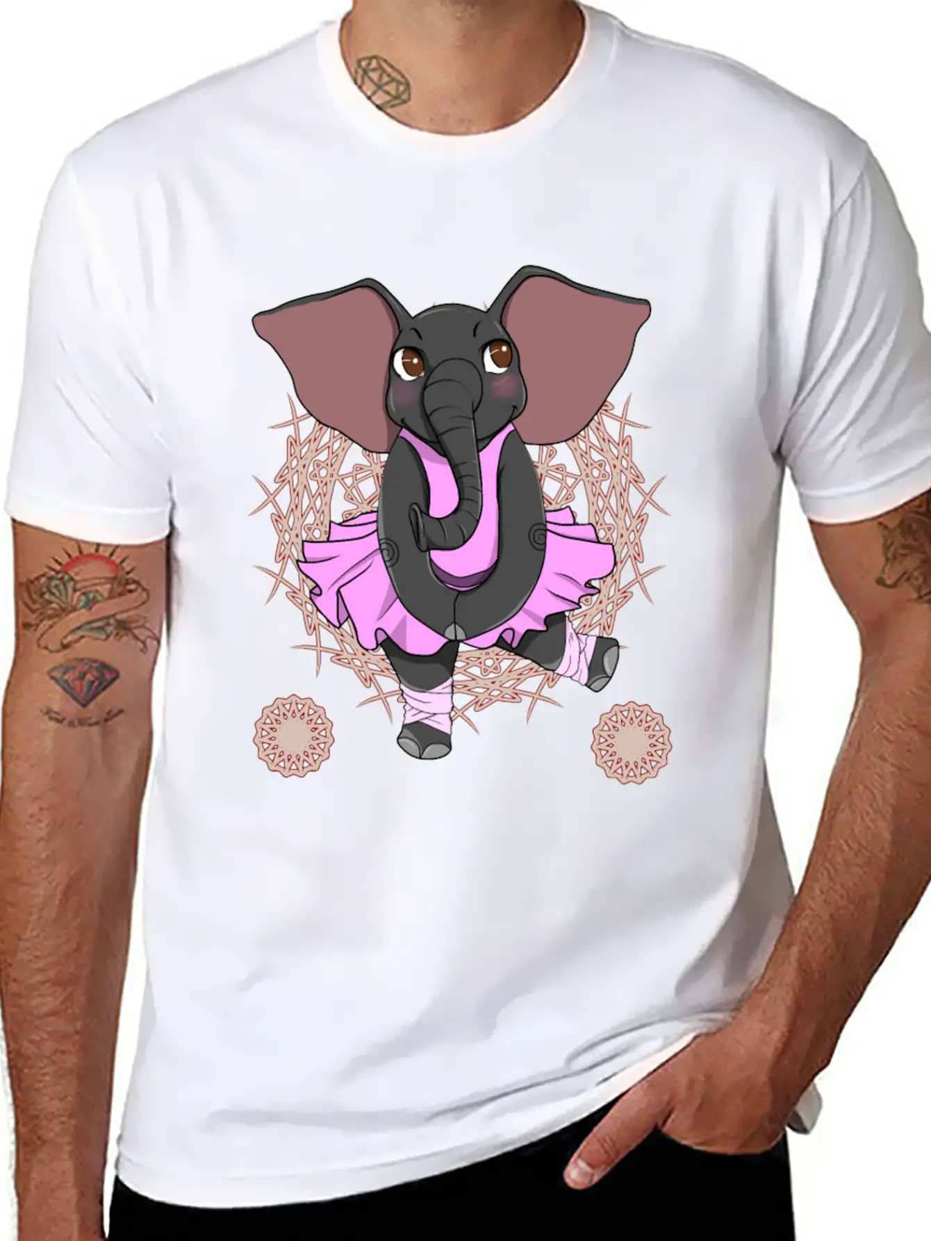 Elephant Basic Graphic T-Shirt – Daily Comfort In Soft Cotton