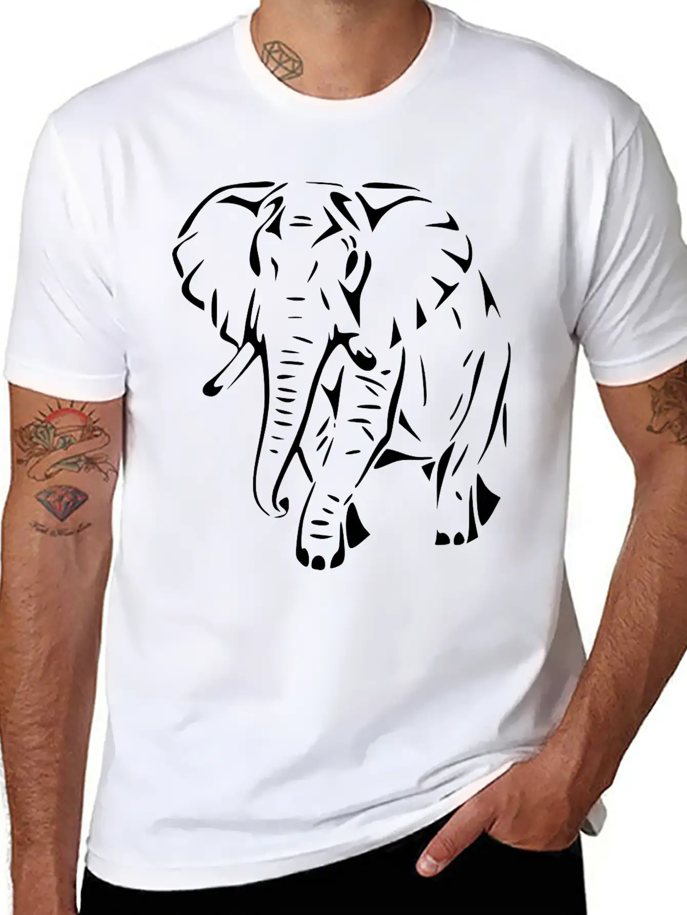 Elephant Classic Cotton Tee – Unisex Comfort For Any Season