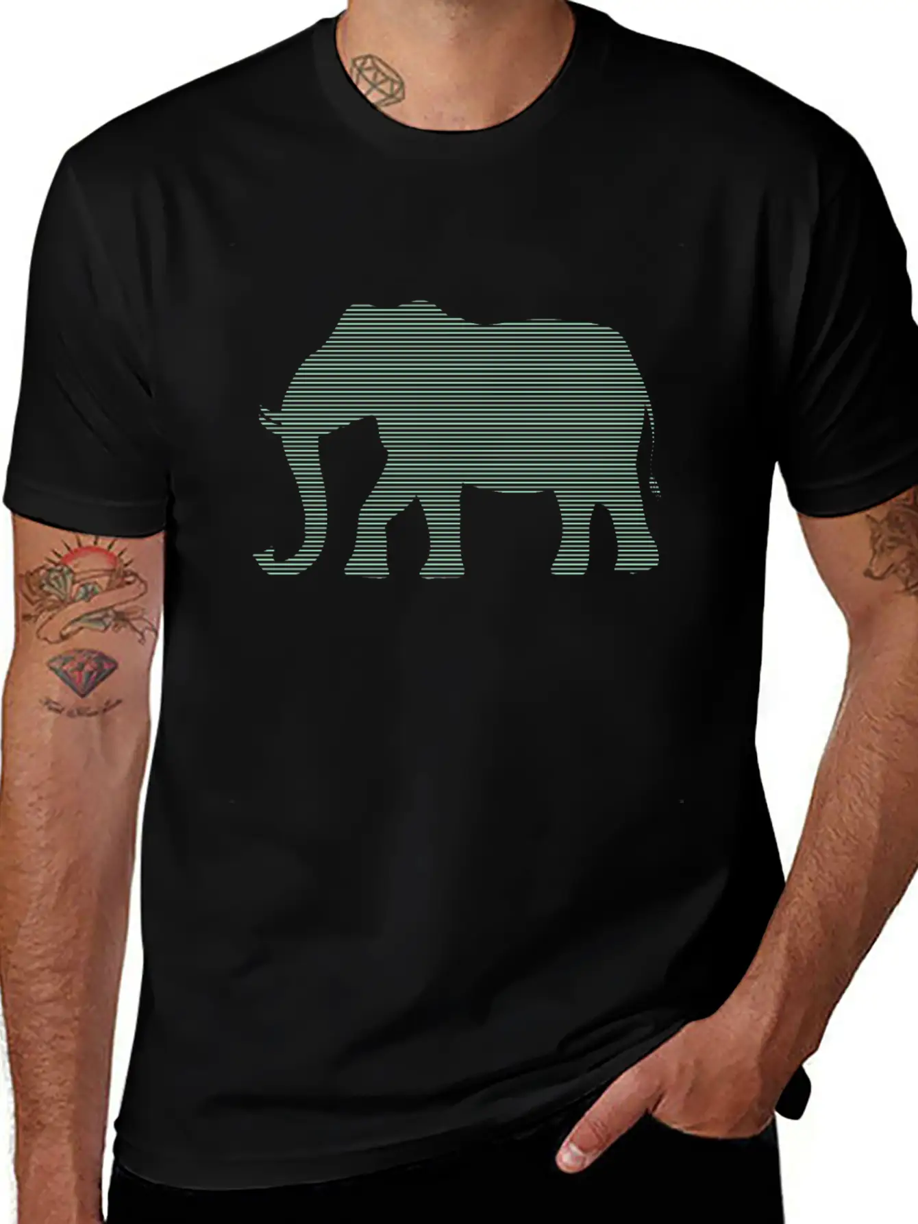 Elephant Relaxed Everyday Tee – Lightweight And Durable Cotton