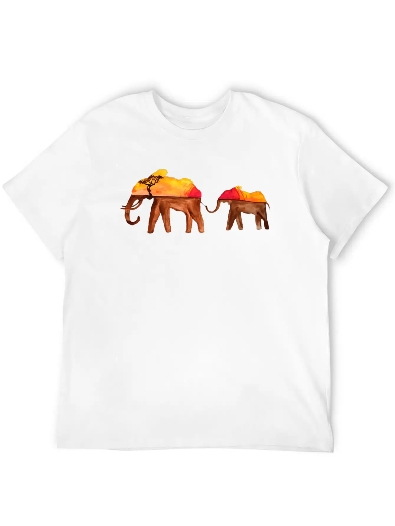 Elephant Stylish Everyday T-Shirt – Unisex Basic Cotton Tee