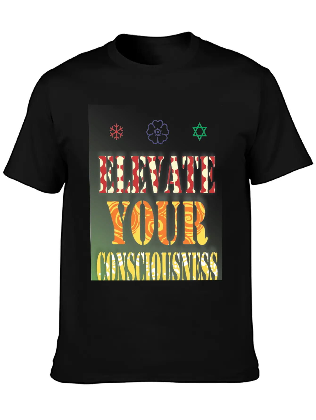 Elevate Your Consciousness Stylish Everyday T-Shirt – Unisex Basic Cotton Tee