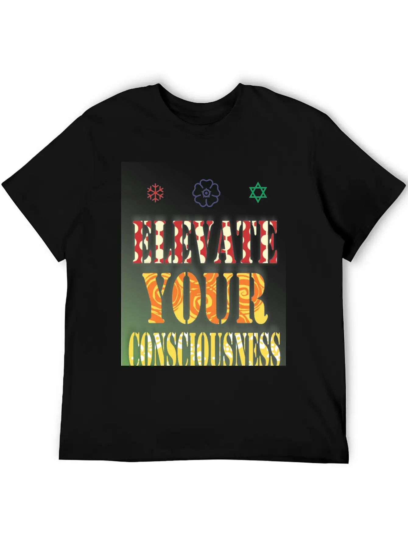 Elevate Your Consciousness Stylish Everyday T-Shirt – Unisex Basic Cotton Tee