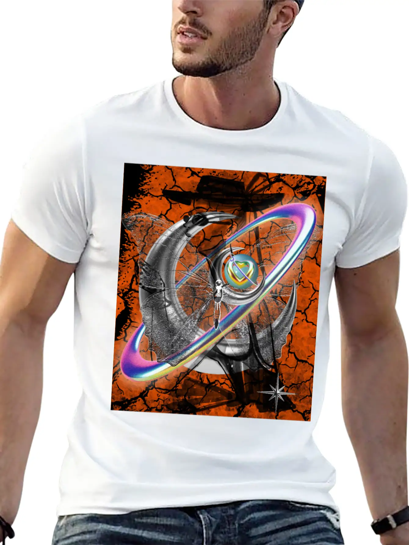 Elixir Of Life Basic Graphic T-Shirt – Daily Comfort In Soft Cotton