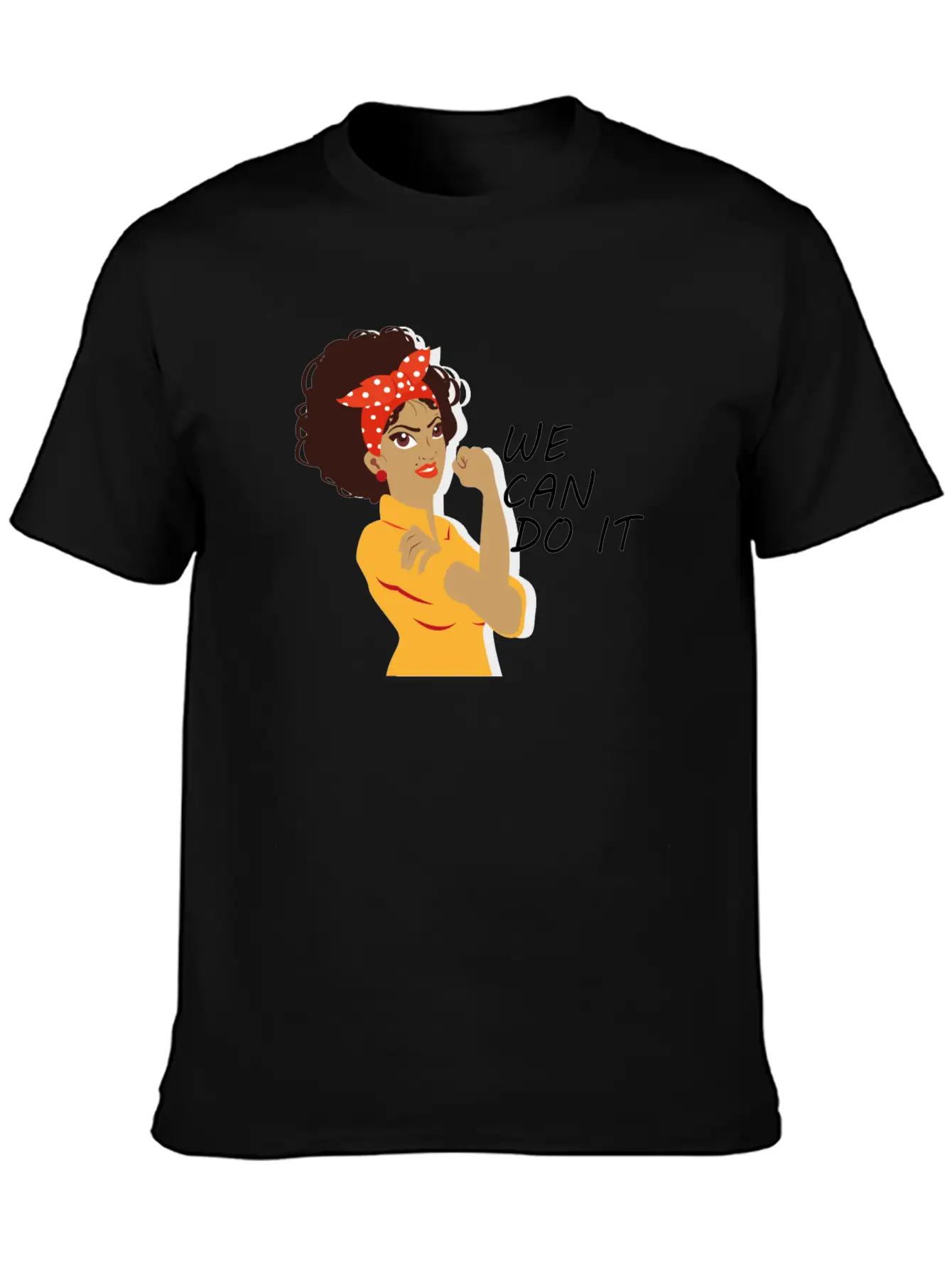 Empowered Woman: We Can Do It! Stylish Everyday T-Shirt – Unisex Basic Cotton Tee