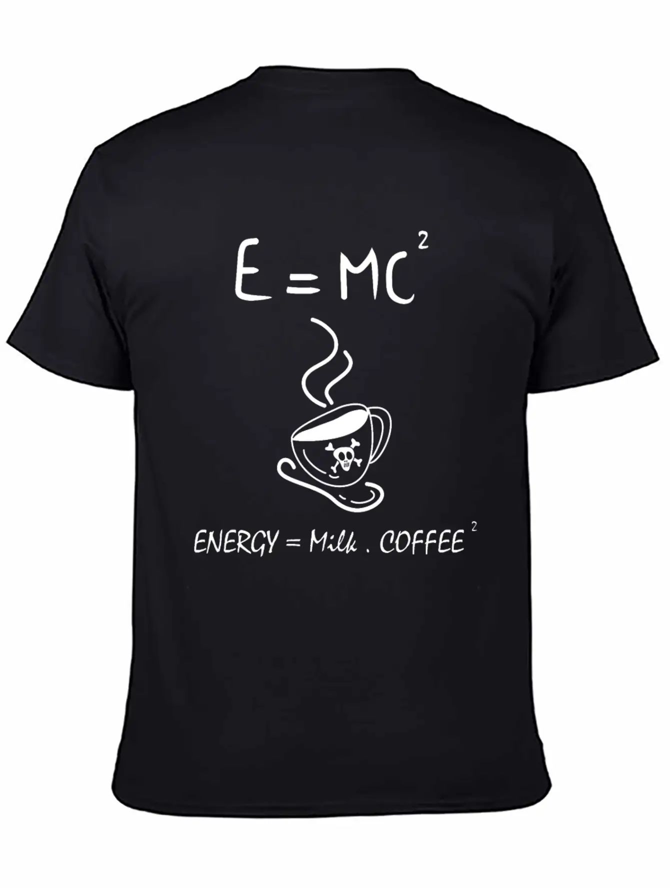 Energy Milk Coffee Basic Graphic T-Shirt – Daily Comfort In Soft Cotton