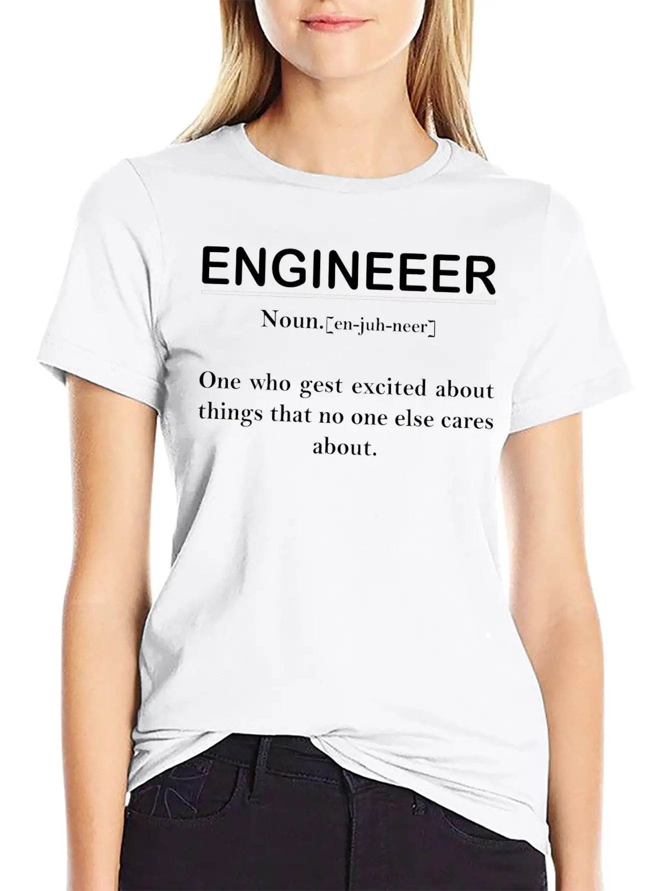 Engineer Noun Tee Stylish Everyday T-Shirt – Unisex Basic Cotton Tee