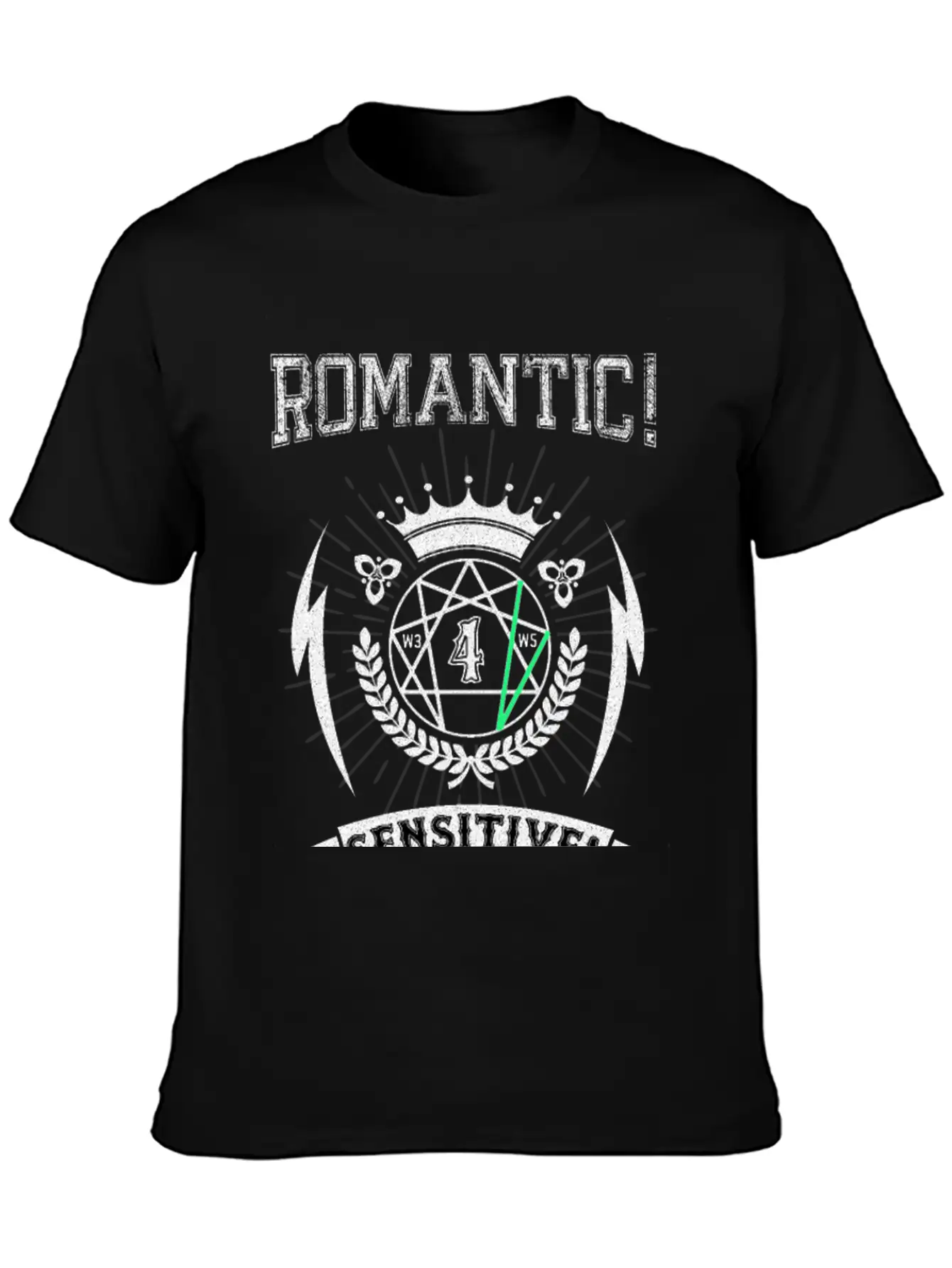 Enneagram 4 The Romantic, Expressive, Sensitive, Basic Graphic T-Shirt – Daily Comfort In Soft Cotton