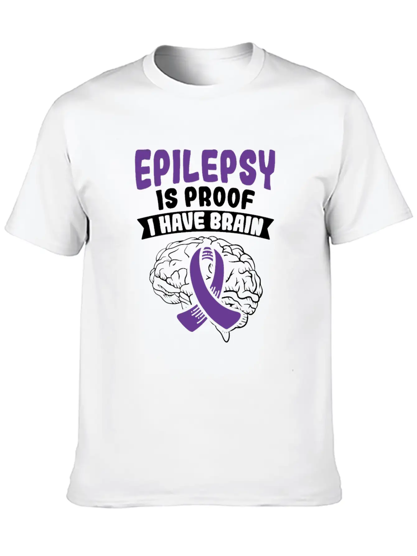 Epilepsy Awareness Epilepsy Awareness Basic Graphic T-Shirt – Daily Comfort In Soft Cotton