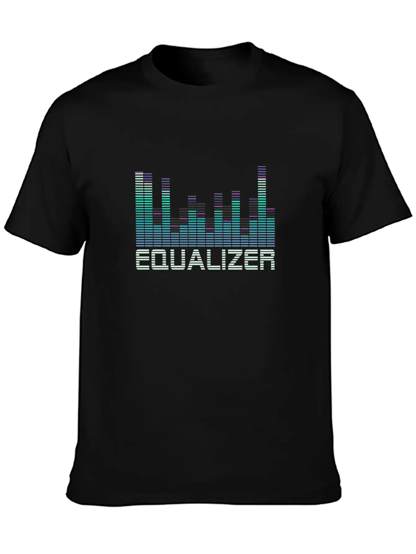 Equalizer Music Booster Lightweight Cotton T-Shirt – Daily Comfort Graphic Shirt