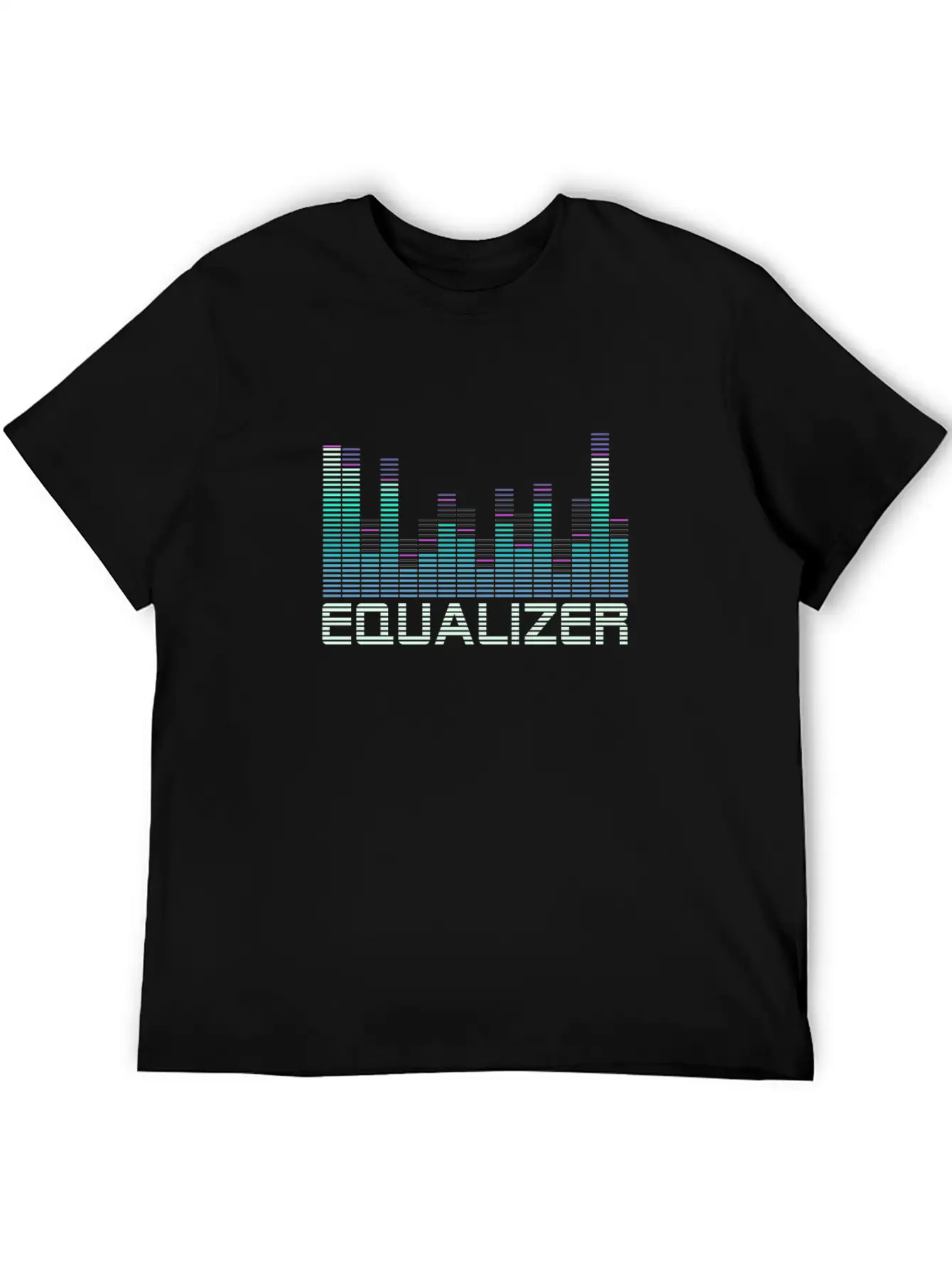 Equalizer Music Booster Lightweight Cotton T-Shirt – Daily Comfort Graphic Shirt