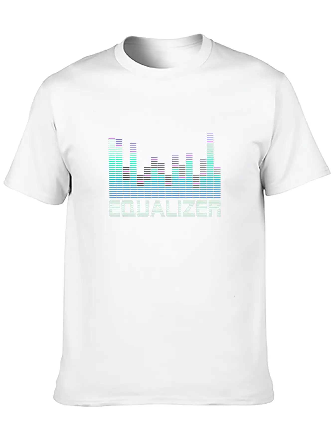 Equalizer Music Booster Lightweight Cotton T-Shirt – Daily Comfort Graphic Shirt