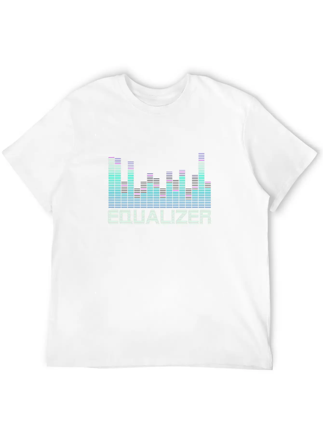 Equalizer Music Booster Lightweight Cotton T-Shirt – Daily Comfort Graphic Shirt