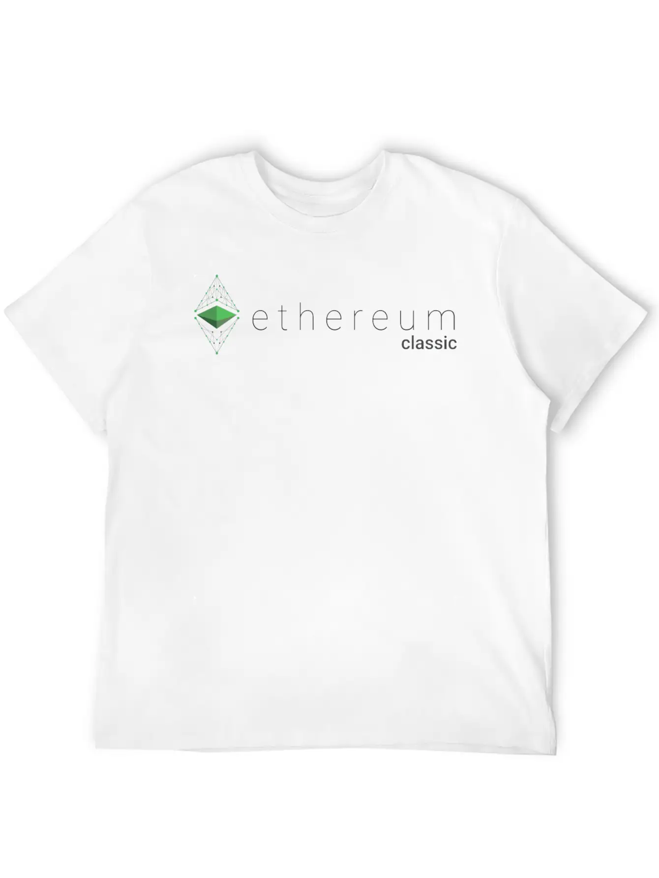 Ethereum Classic Stylish Everyday T-Shirt – Unisex Basic Cotton Tee